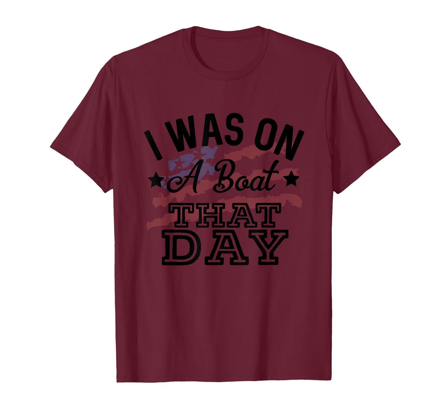 I Was On A Boat That Day Country Music Lyrics T-Shirt