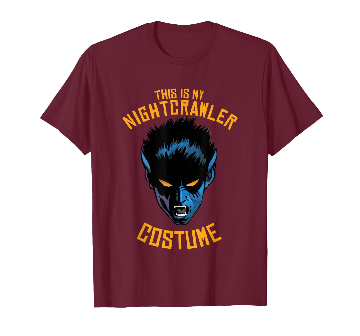 Marvel X-Men Halloween This Is My Nightcrawler Costume T-Shirt