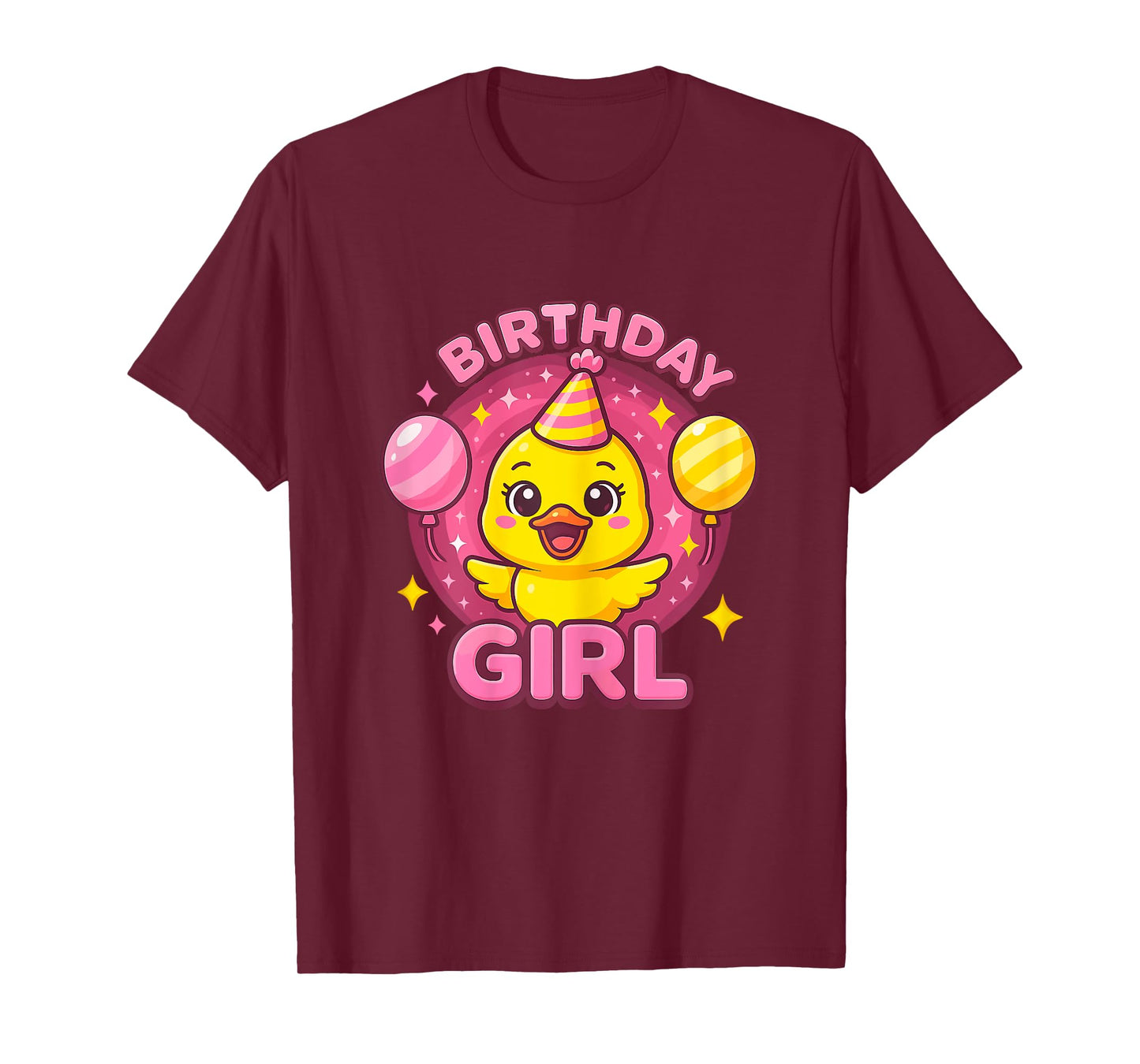Birthday Girl Rubber Duck T-Shirt