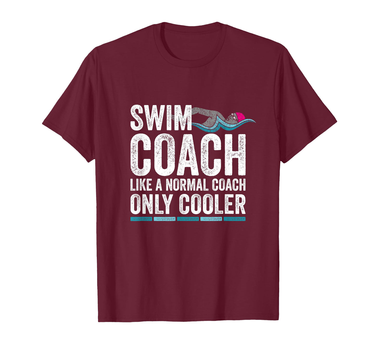 Gifts For Swim Coaches Funny Appreciation Swimming Teacher T-Shirt for Men Women