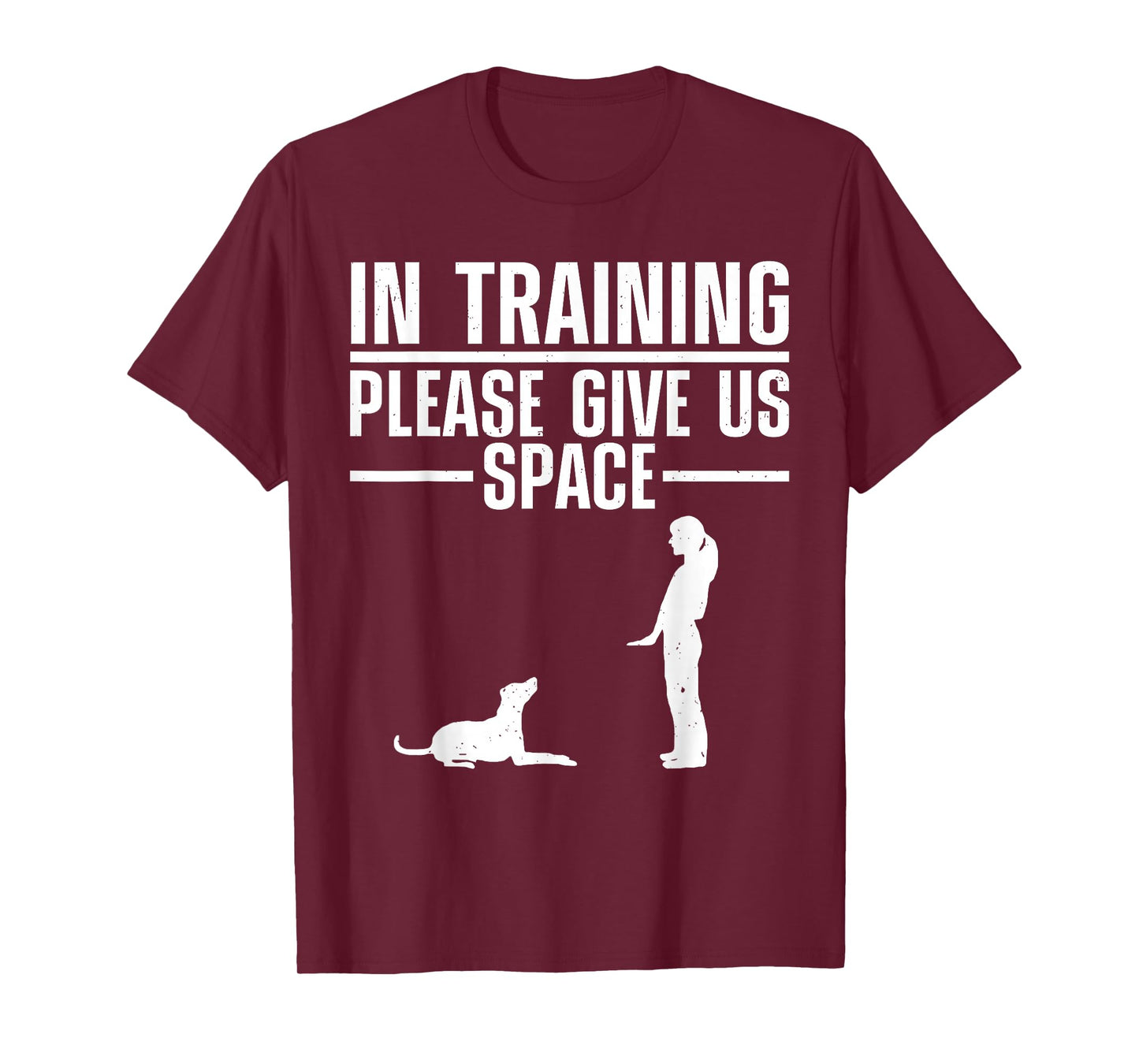 Dog Training Art for Men Women Puppy Agility Dog Trainer T-Shirt