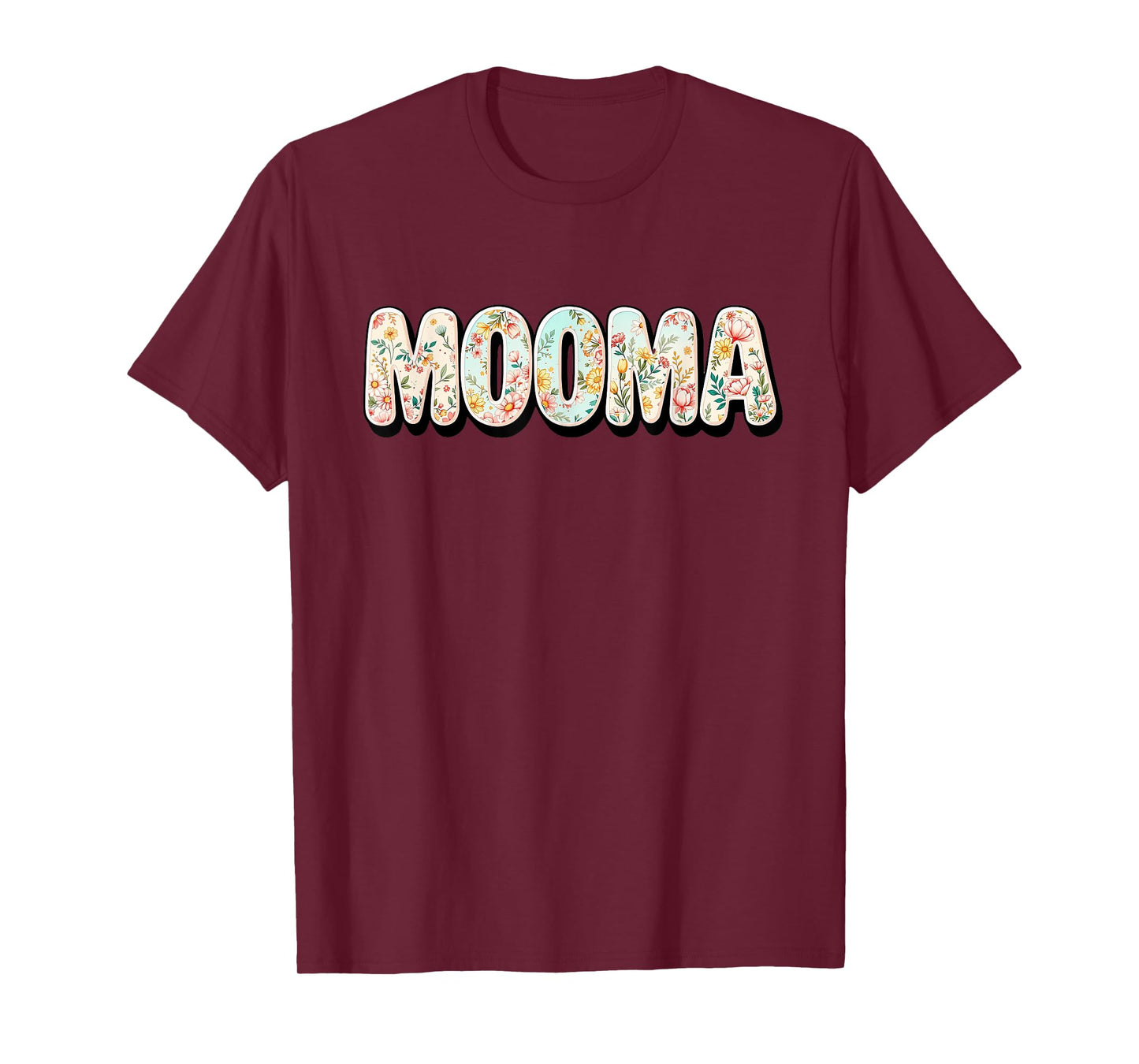 Wildflowers Mooma Floral Mother's Day Mooma T-Shirt