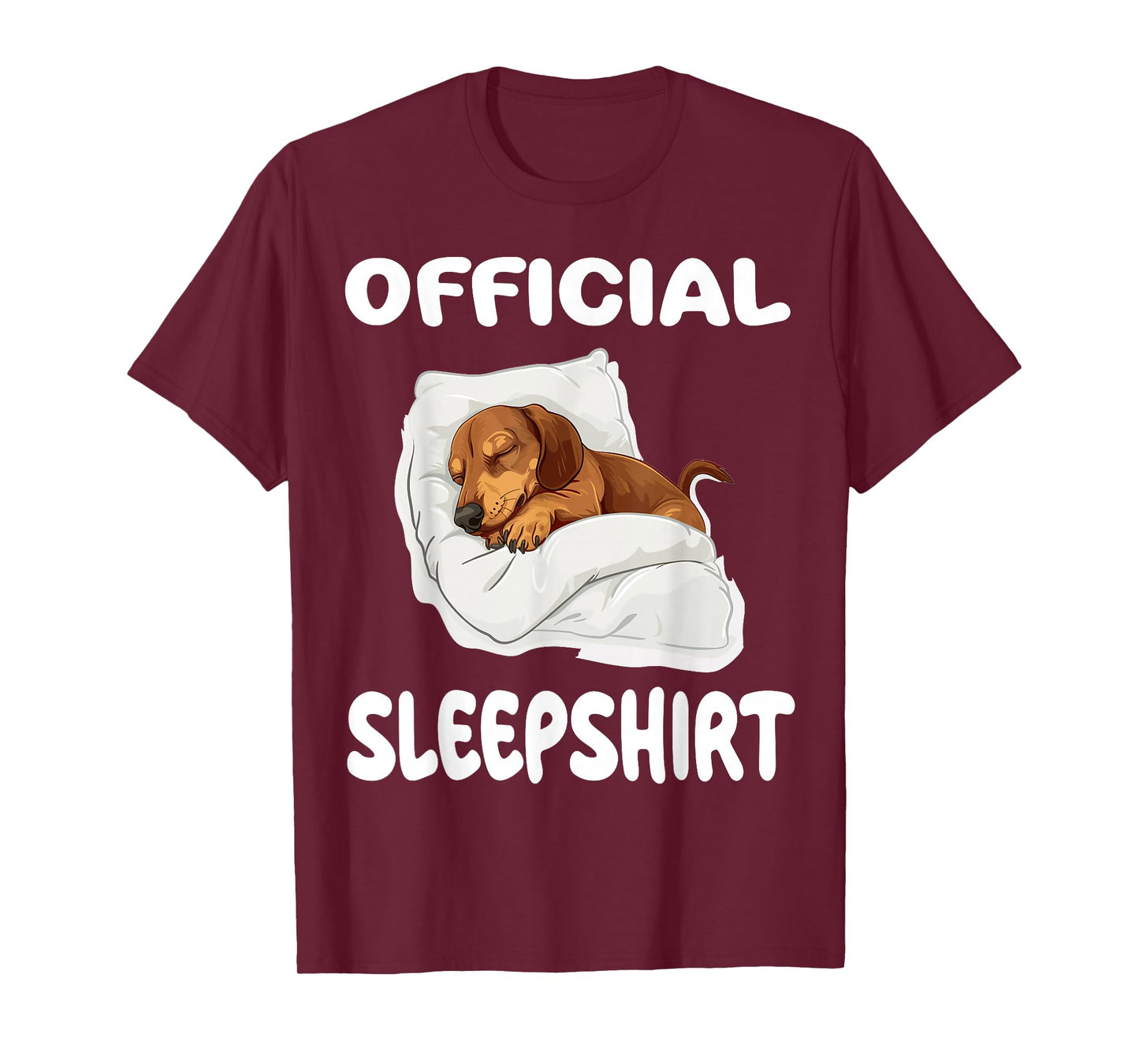Dachshund Doxie Dog Official Sleepshirt Pajamas Nightgown T-Shirt