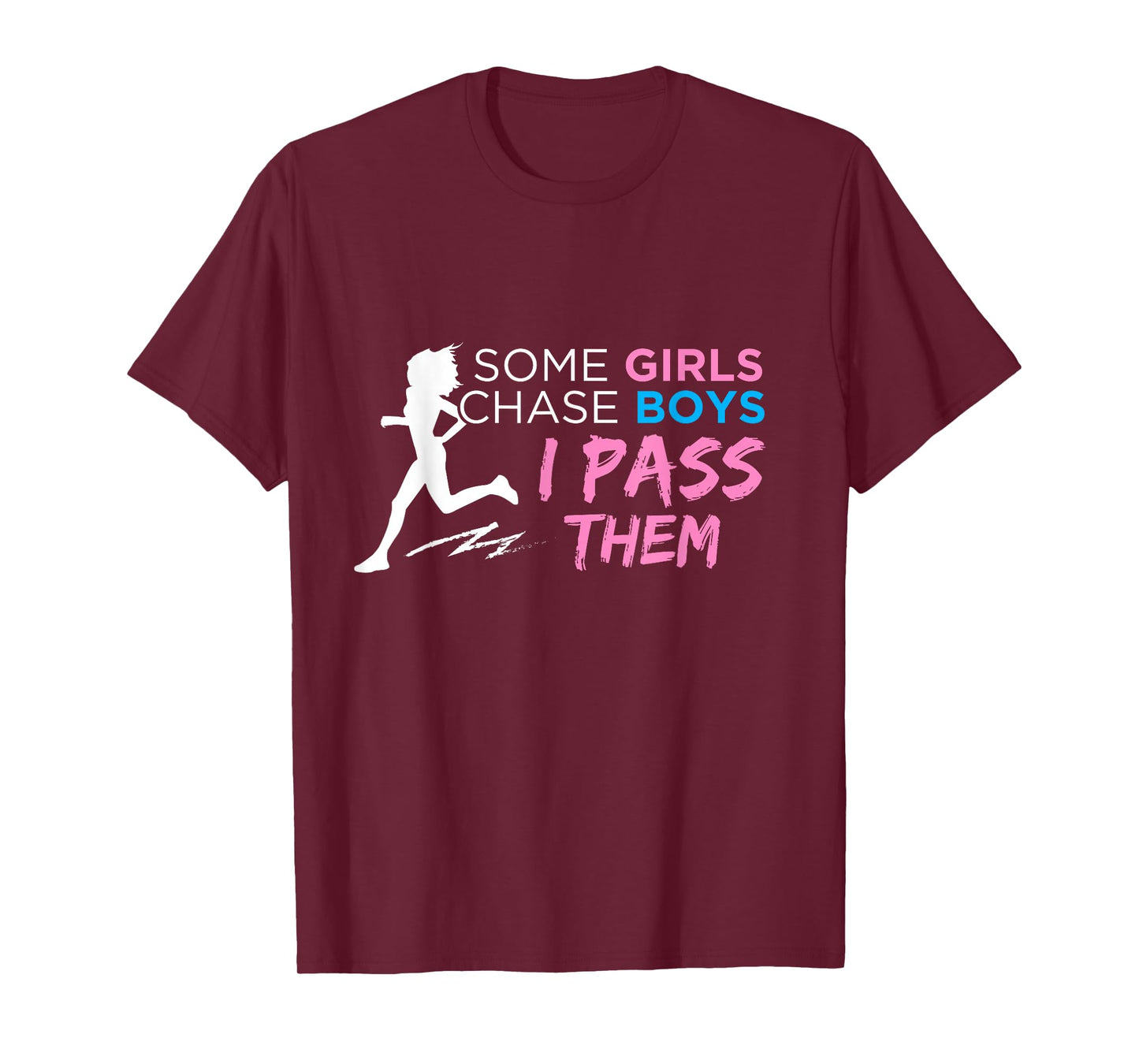 Cross Country Track Marathon Runner Girls Love Running T-Shirt