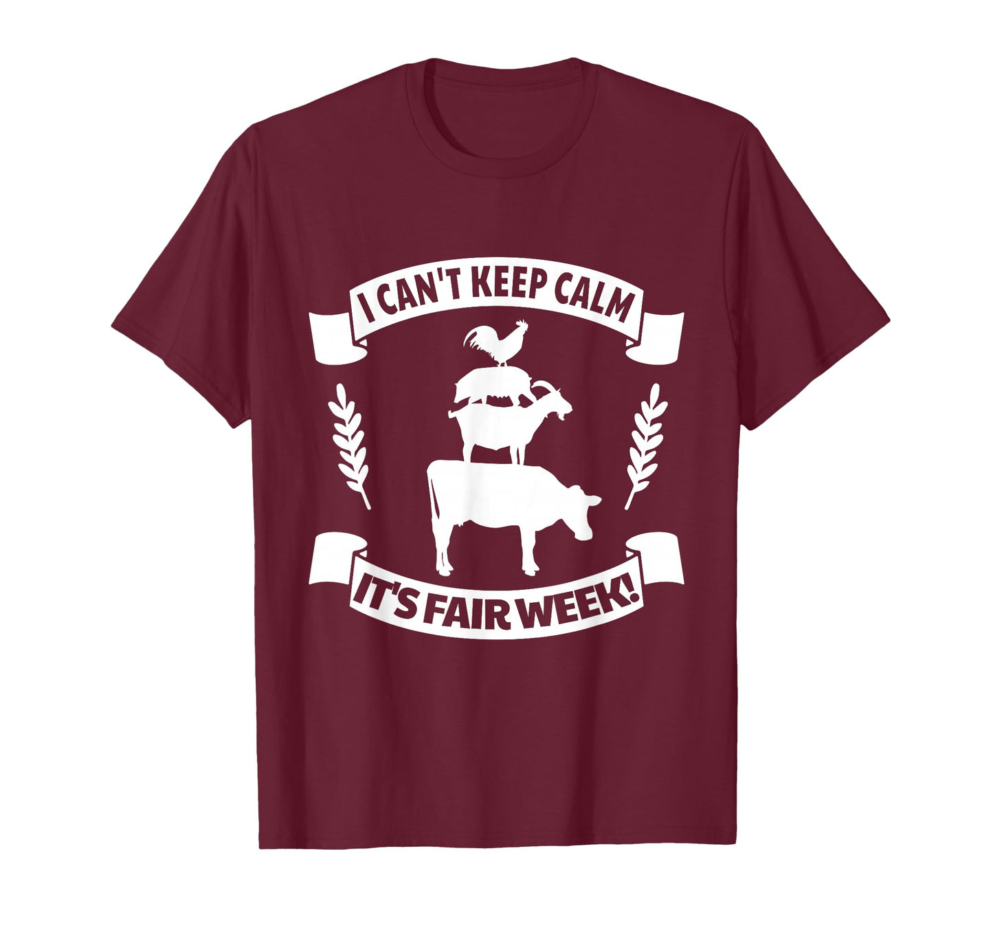 Fun State and County Fair Show - Farm Animal Showing Quote T-Shirt