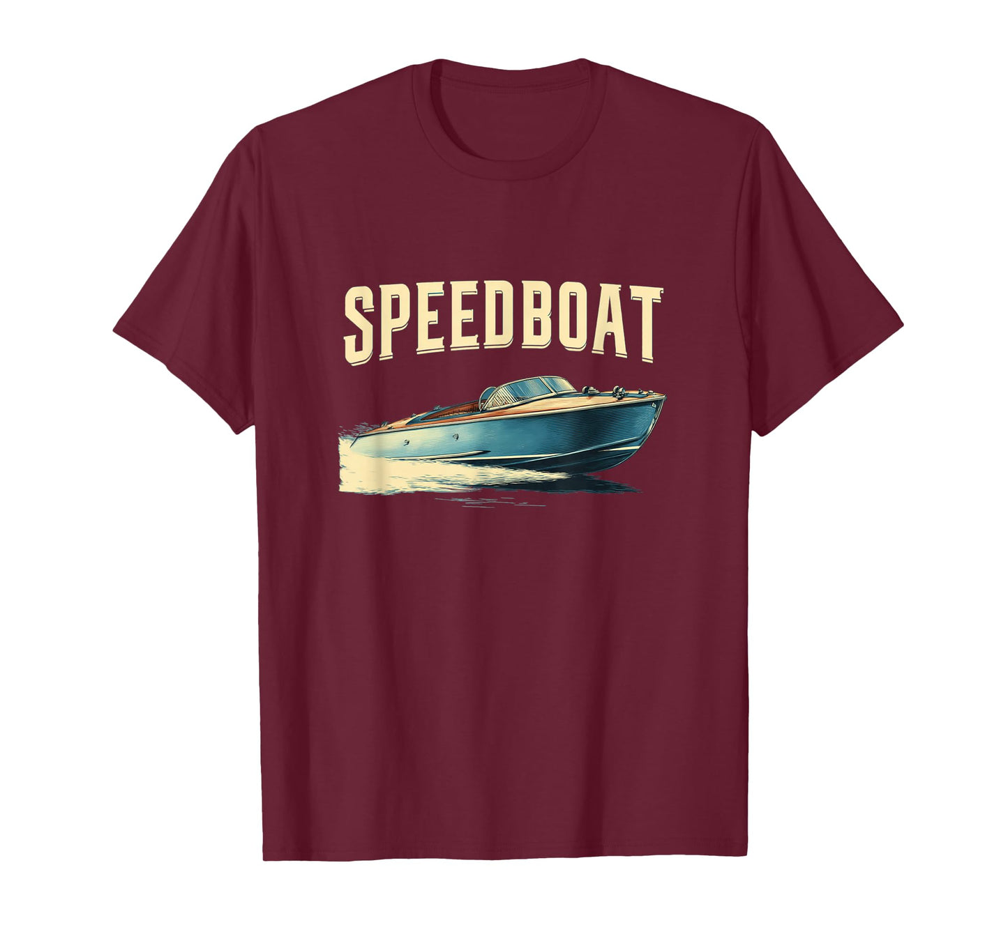 Pretty Speedboat Costume for Boats Enthusiasts T-Shirt