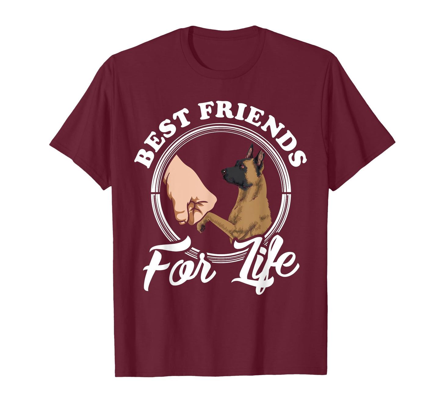 Belgian Malinois Dog Design Funny Belgian Malinois Men Women Kids T-Shirt