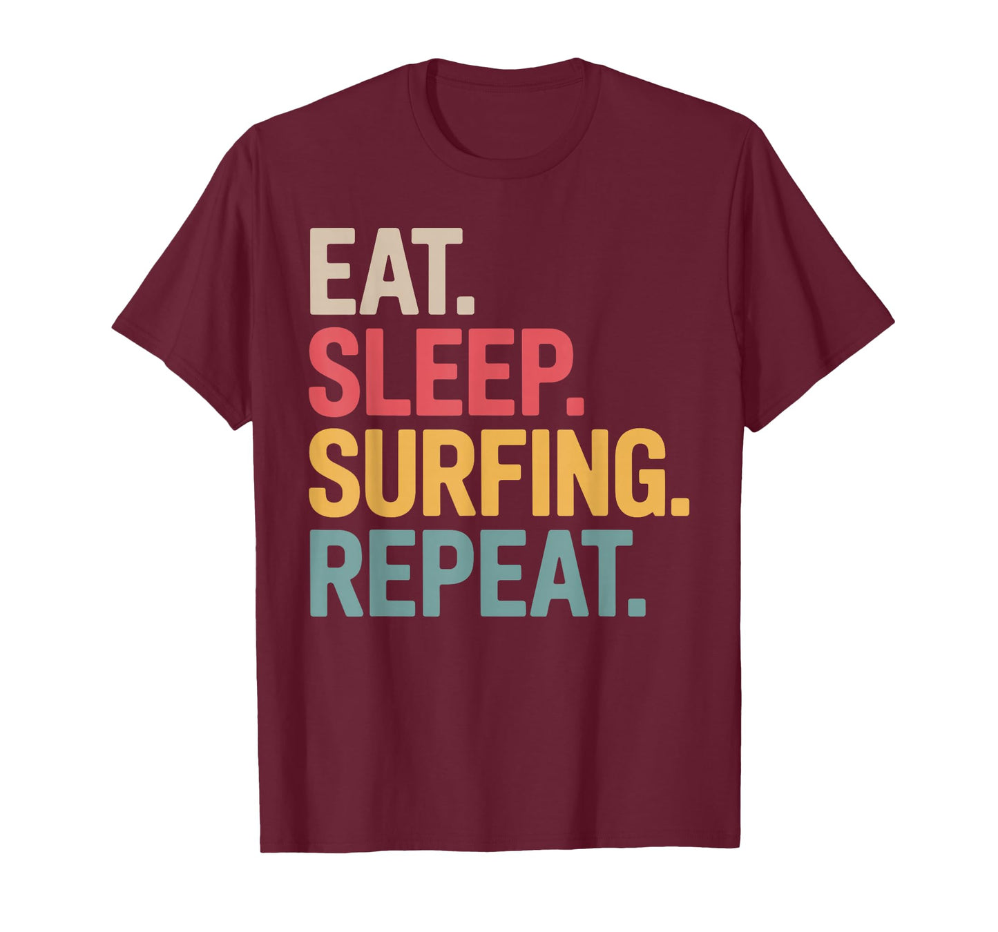 Best Surfing Art for Men Women Surfer Surf Surfboard Surfing T-Shirt