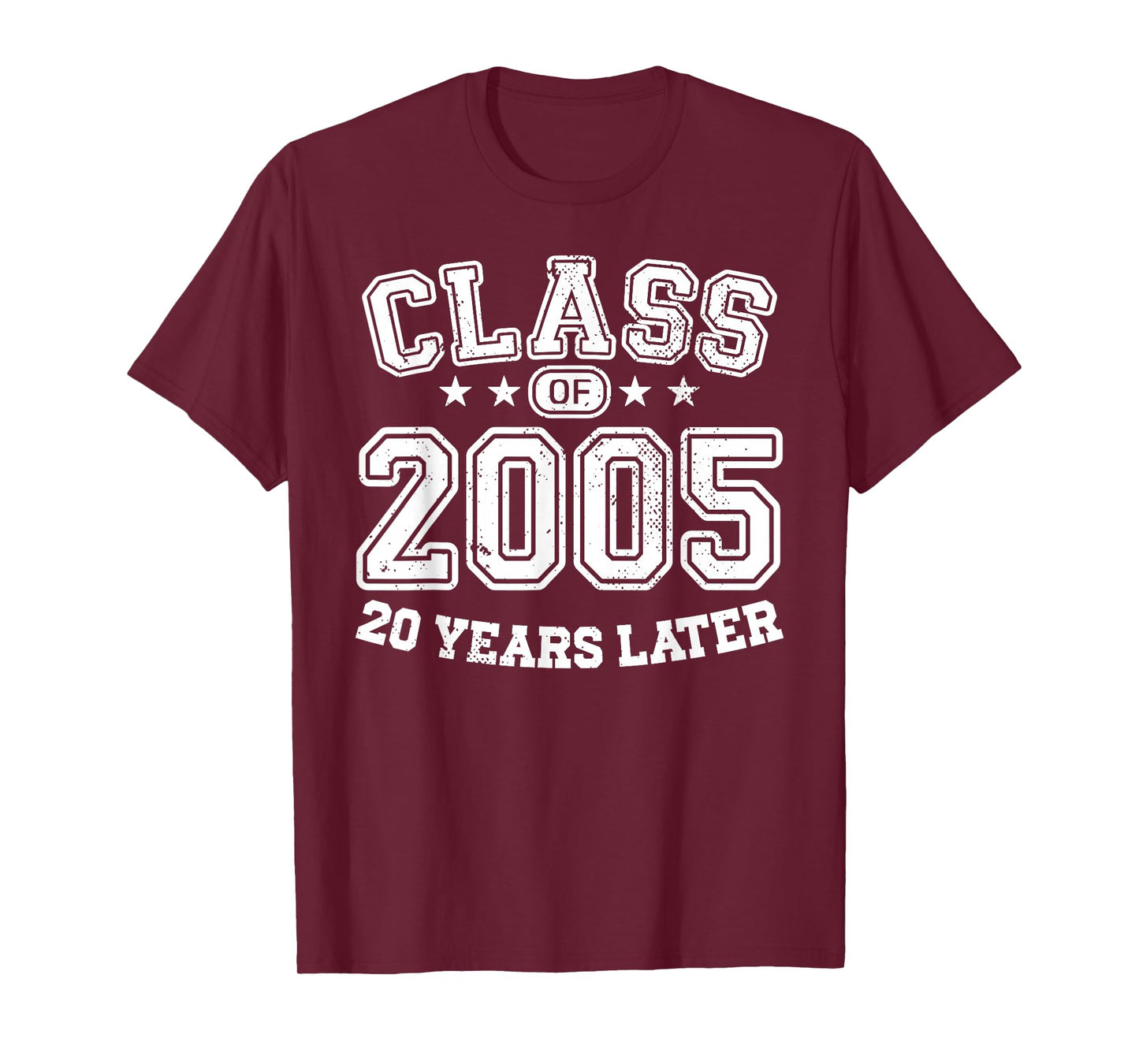 Class of 2005 High School Alumni 20 Yrs 2025 College Reunion T-Shirt