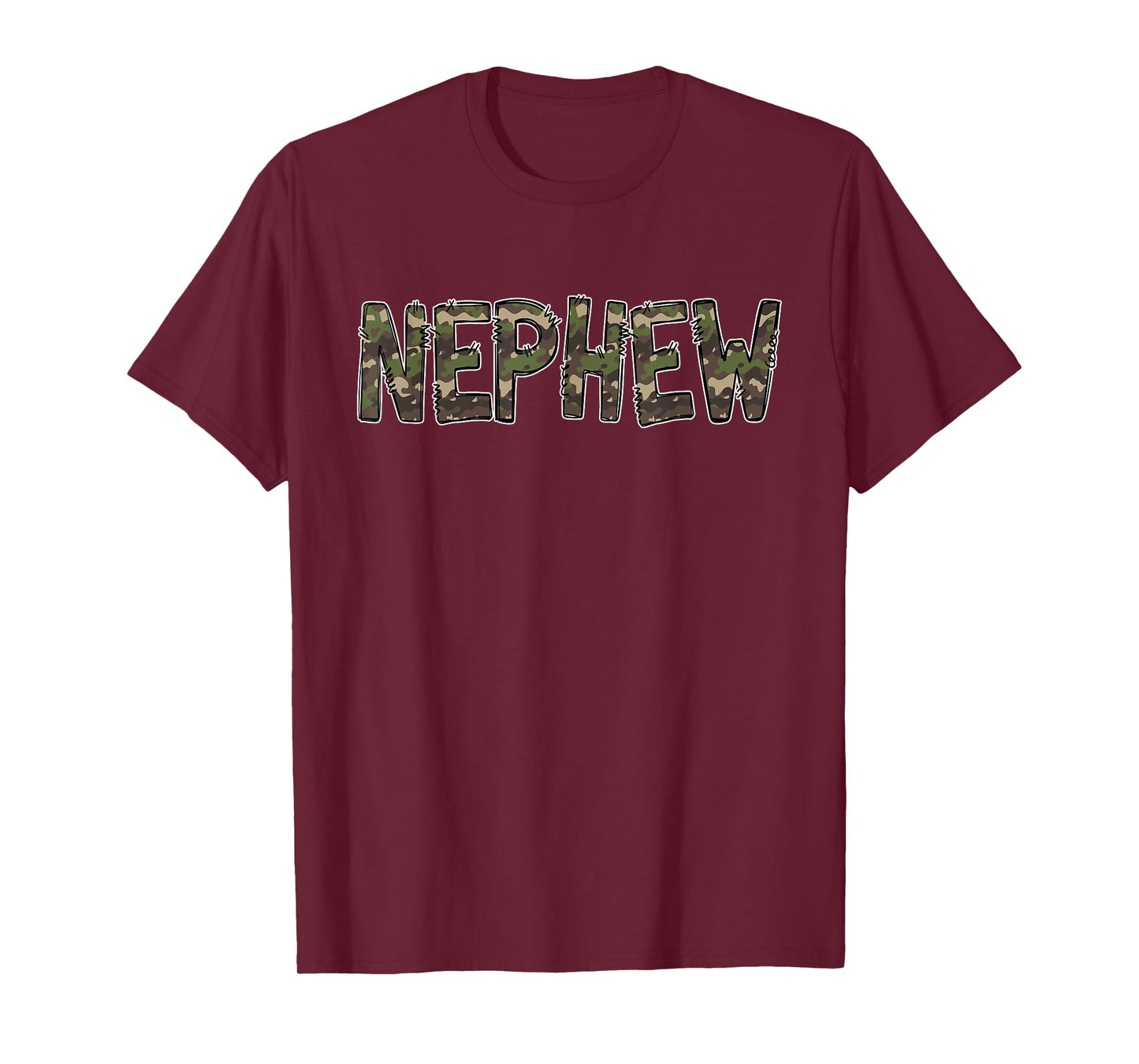 Camouflage Hunter Nephew Hunting T-Shirt