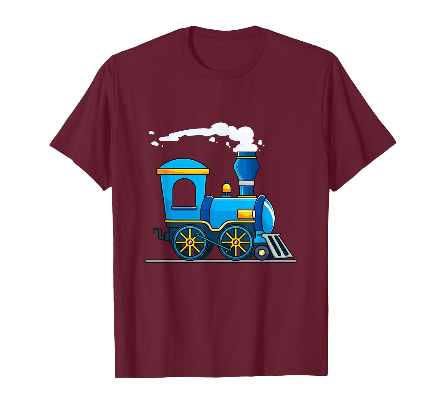 Birthday Choo Choo Blue Train Lovers Kids Boys Girls Toddler T-Shirt