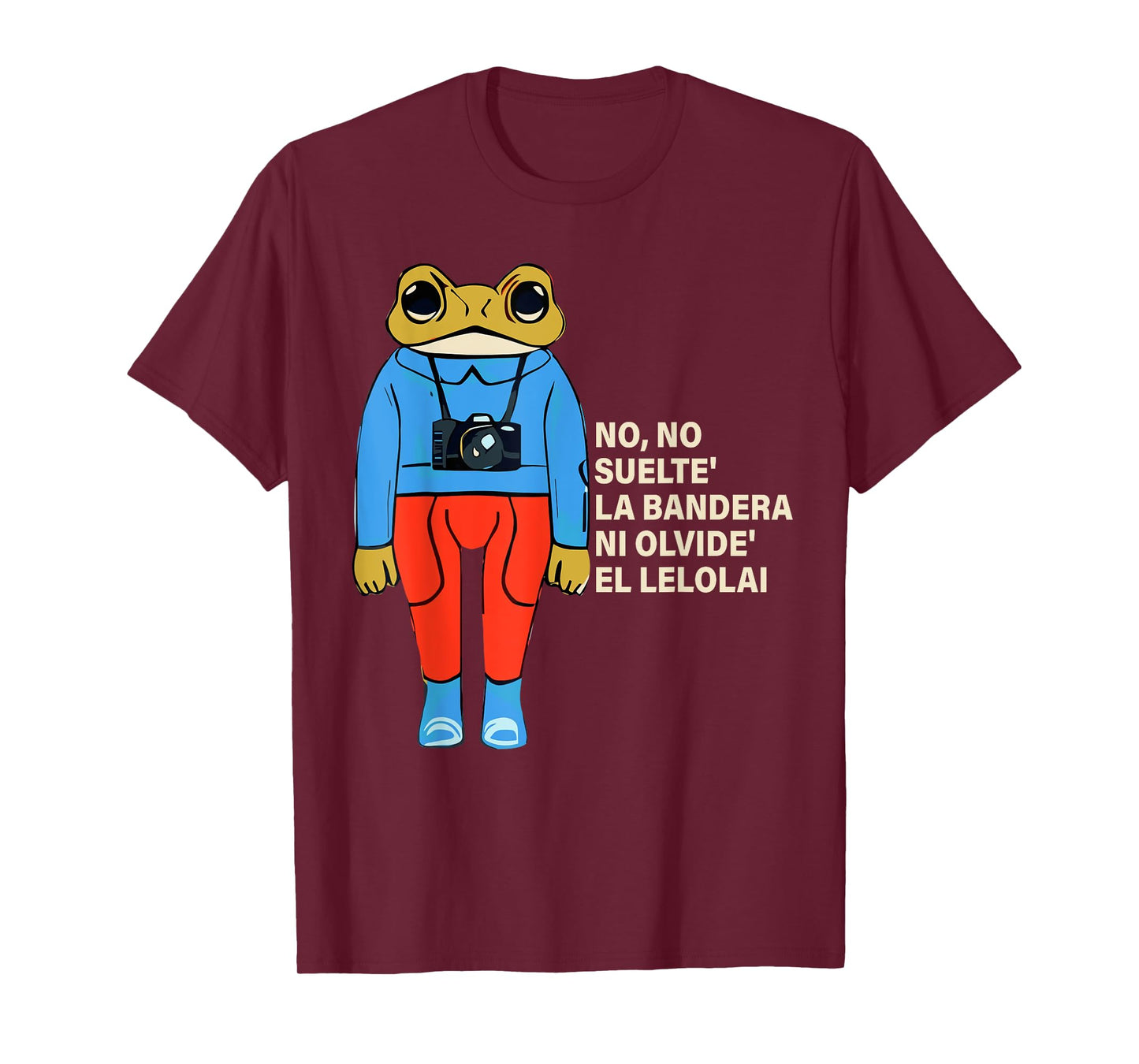 Retro DeBi Frog TiRAR Funny MaS FOToS For Men Women T-Shirt