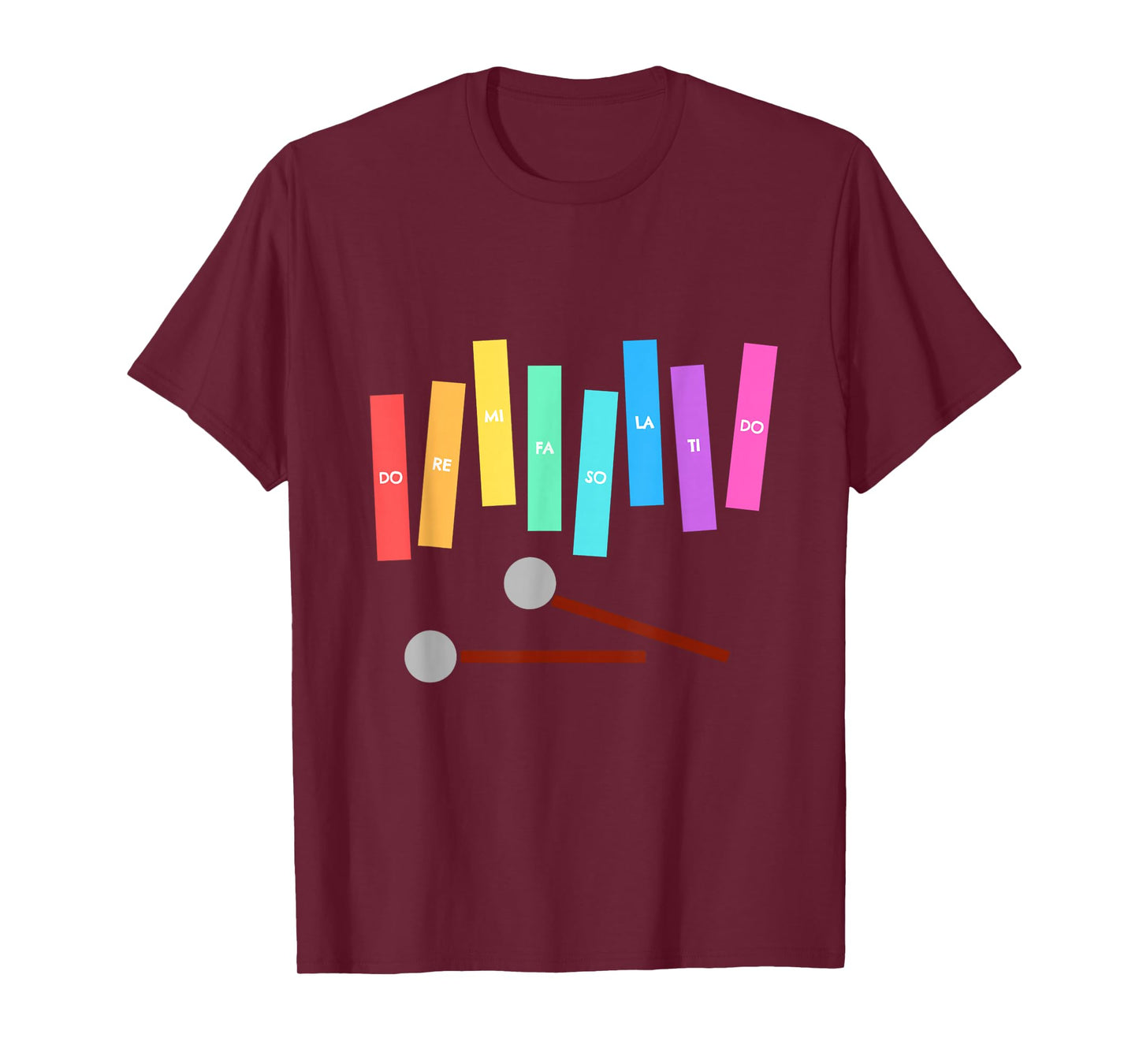 Rainbow Music Xylophone T-Shirt