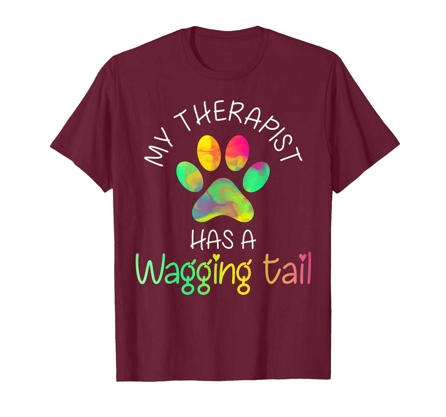 Funny Therapy Service Dog T-Shirt