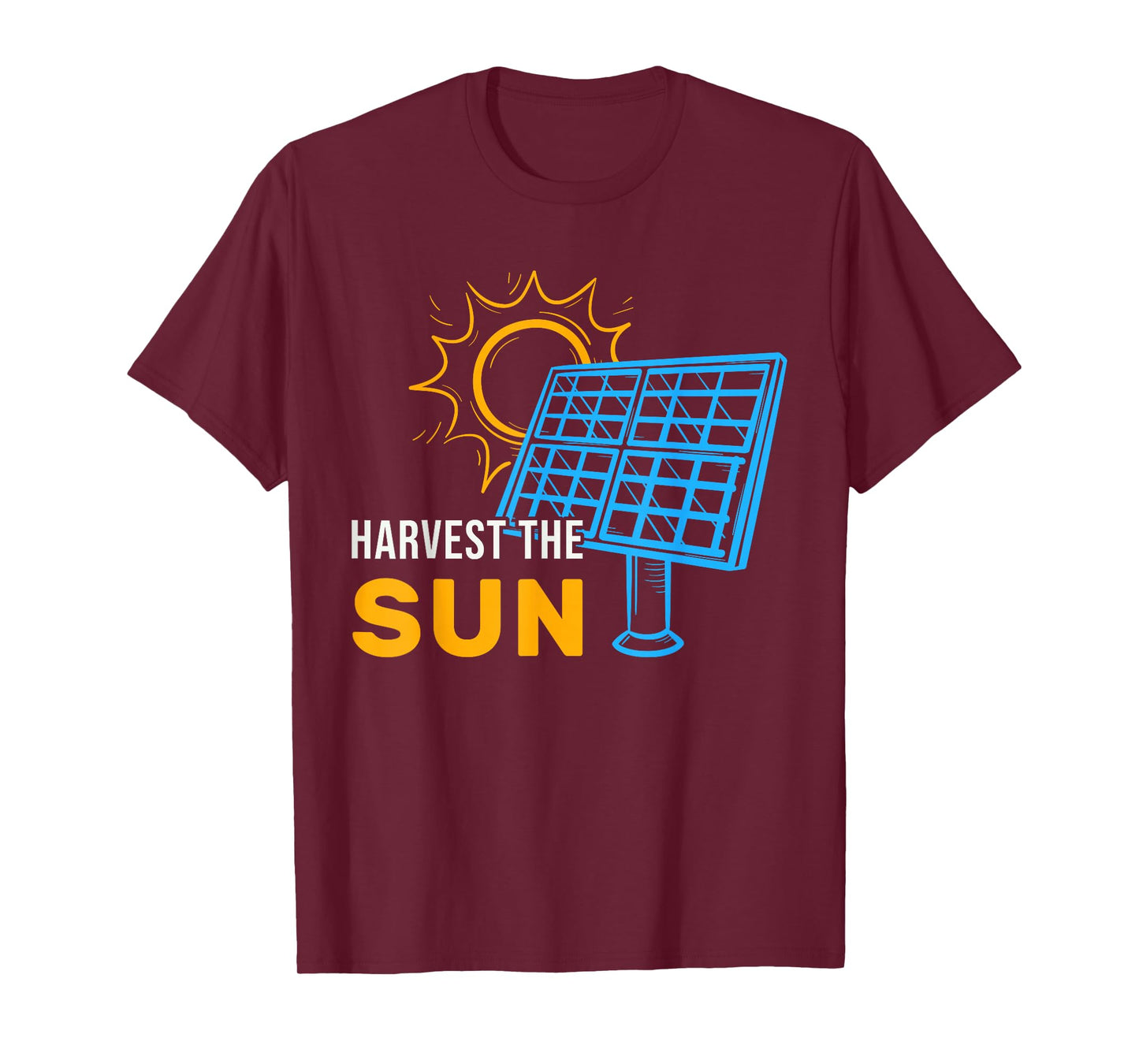 Harvest The Sun Solar Panels Portable Generators T-Shirt