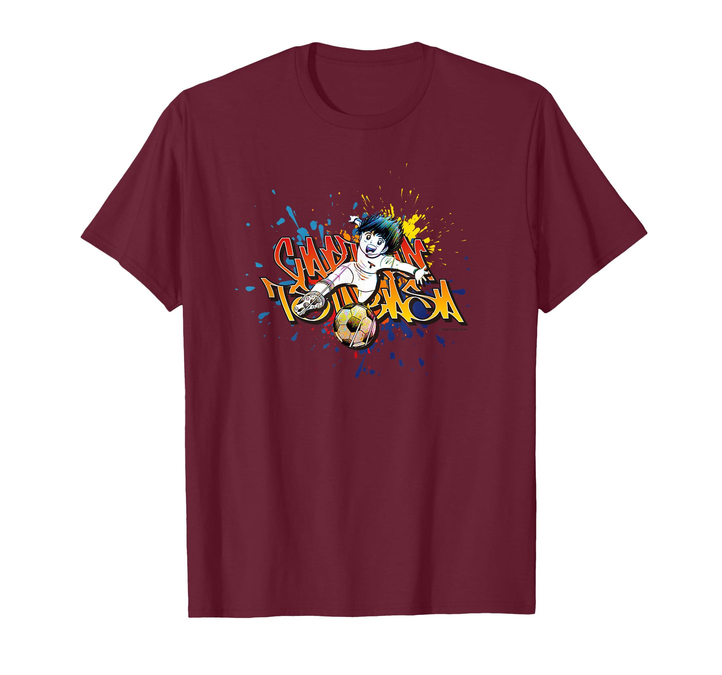 Captain Tsubasa Tsubasa Ozora (Splash Paint) T-Shirt