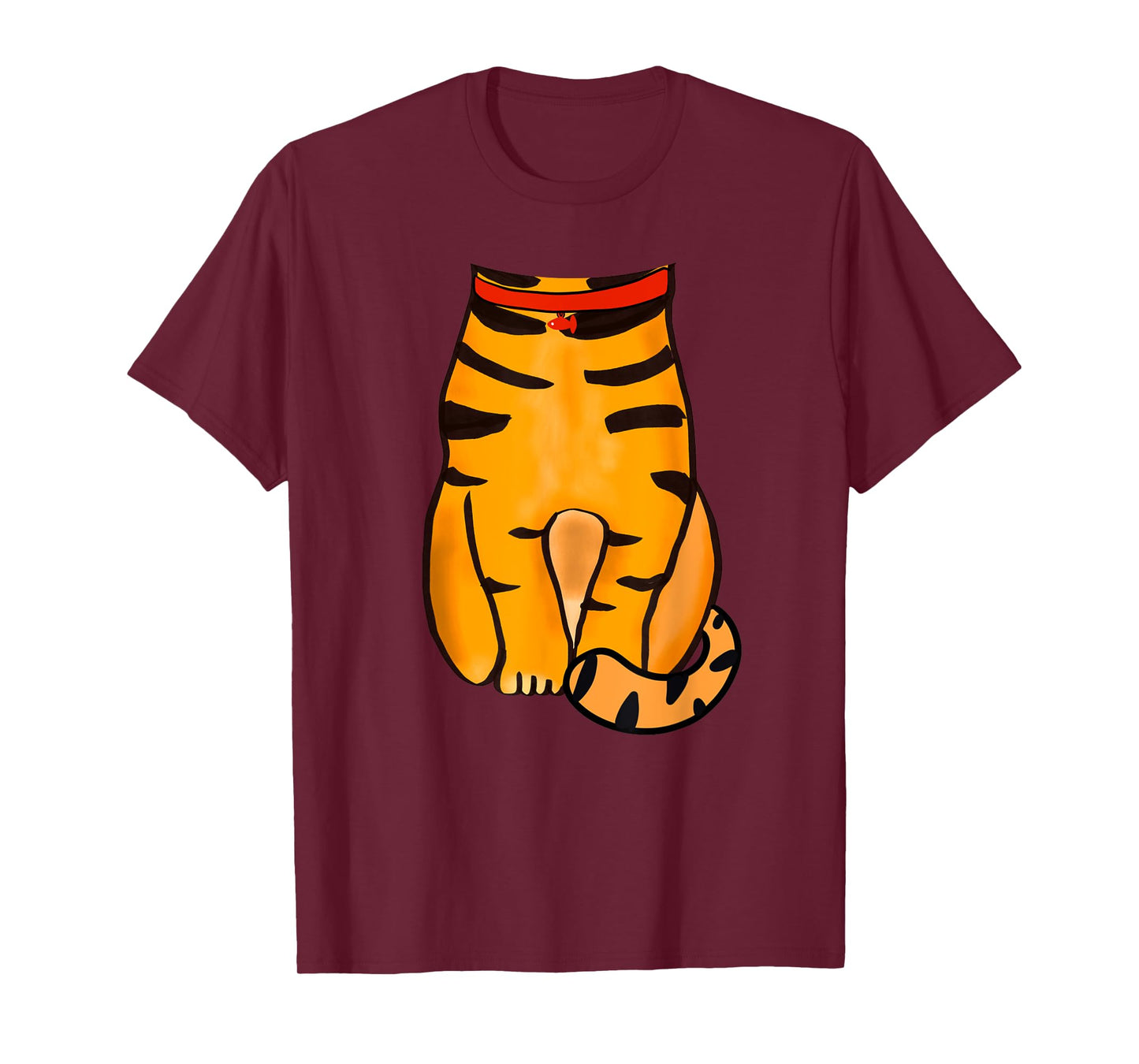 Cat Halloween Costume T-Shirt - Cute Orange Tabby Cat Outfit T-Shirt