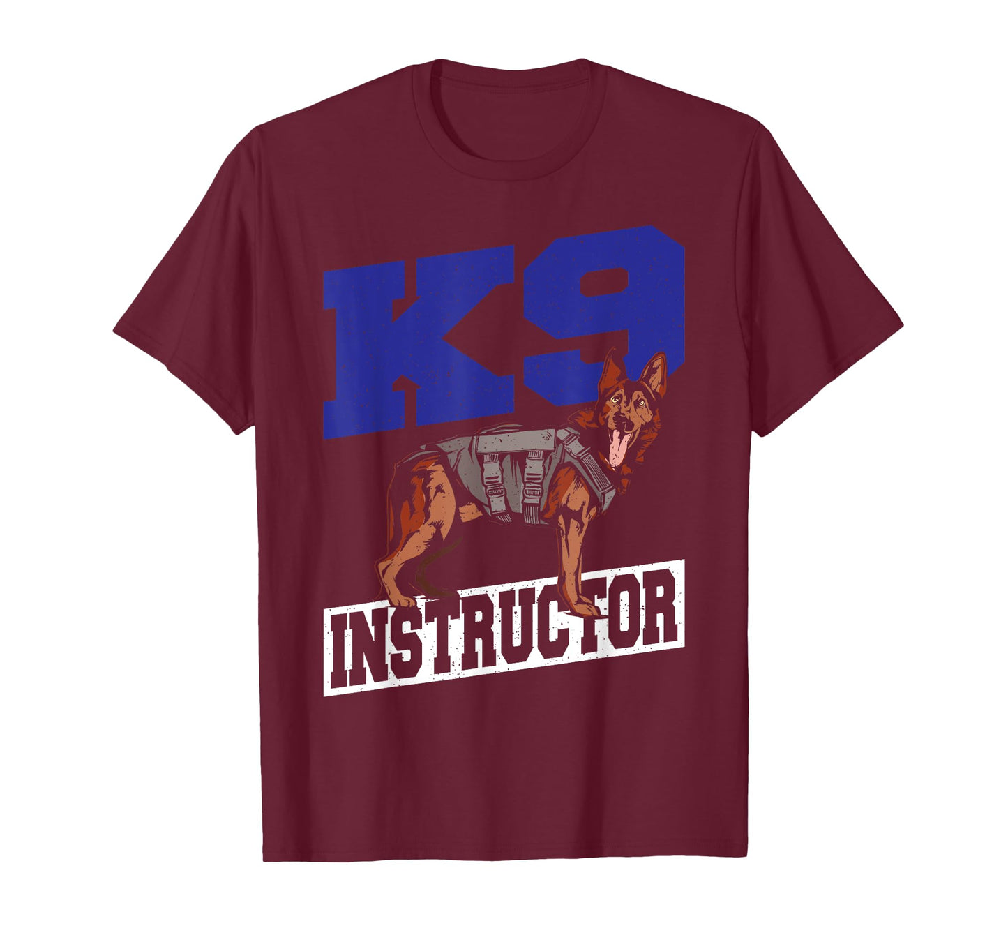 K9 Police Dog Canine Belgian Malinois K9 Instructor Men Women T-Shirt