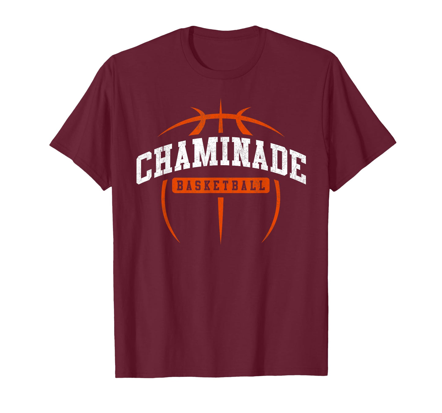 Chaminade University Basketball Vintage Arch Design T-Shirt