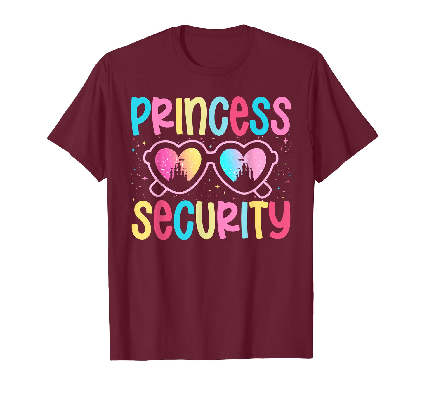 Princess Security Protection Halloween Birthday Dad Mom T-Shirt