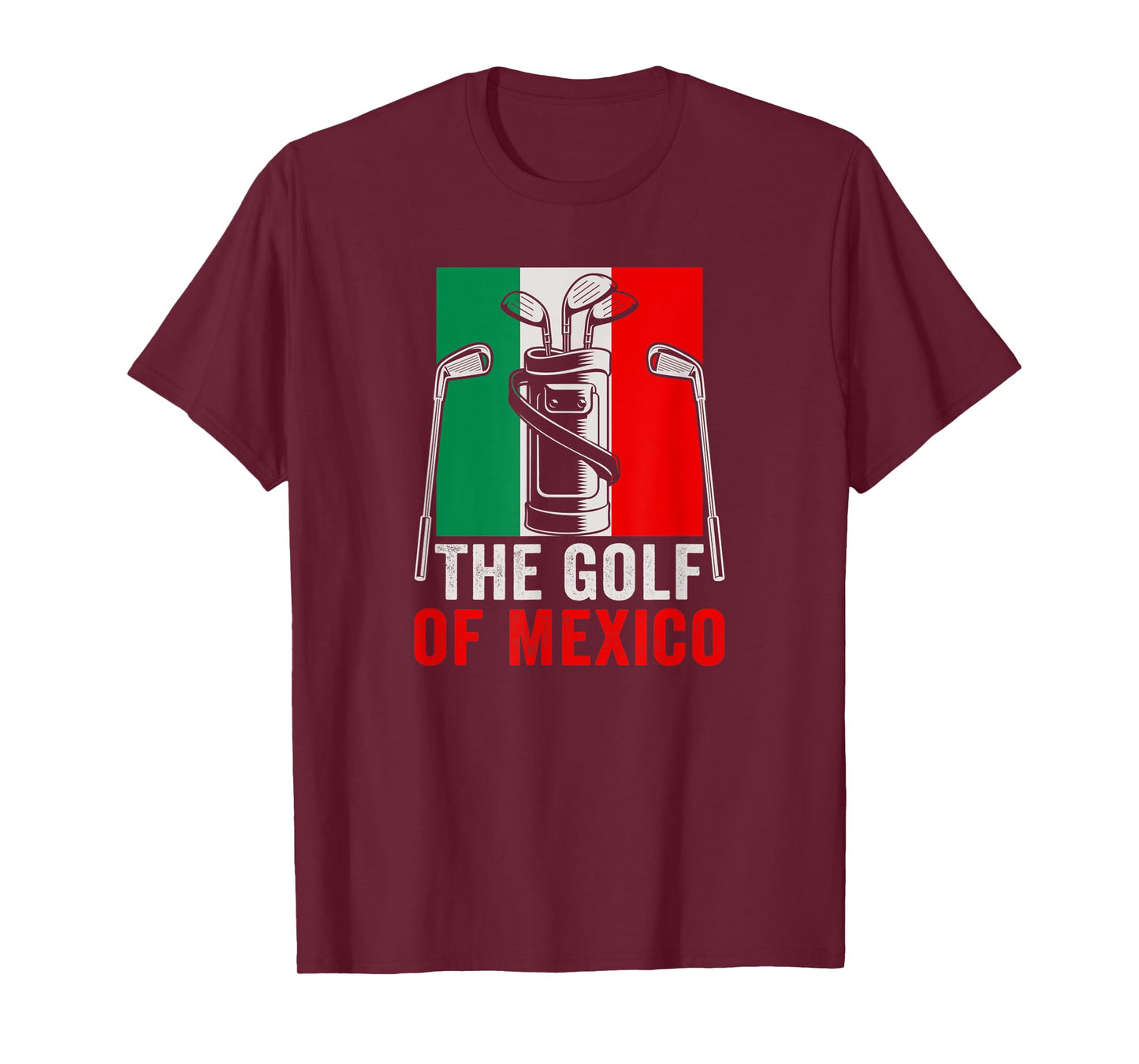 The golf of Mexico Golf Player Golf Teacher Golfer T-Shirt for Men Women