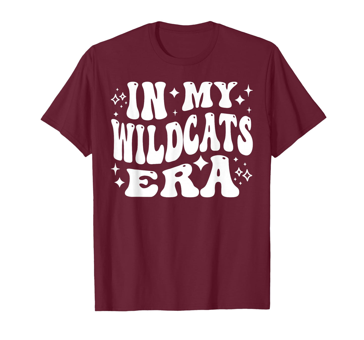 in My Wildcats Era, Team Spirit, Sports Fan, School Pride T-Shirt