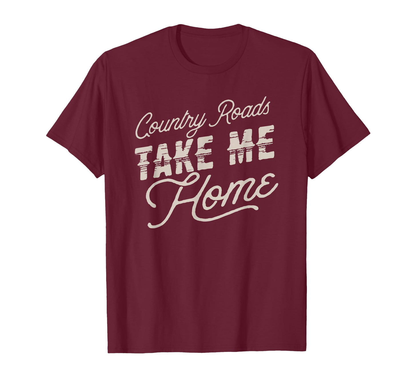 Vintage Country Roads Take me Home retro t-shirt T-Shirt