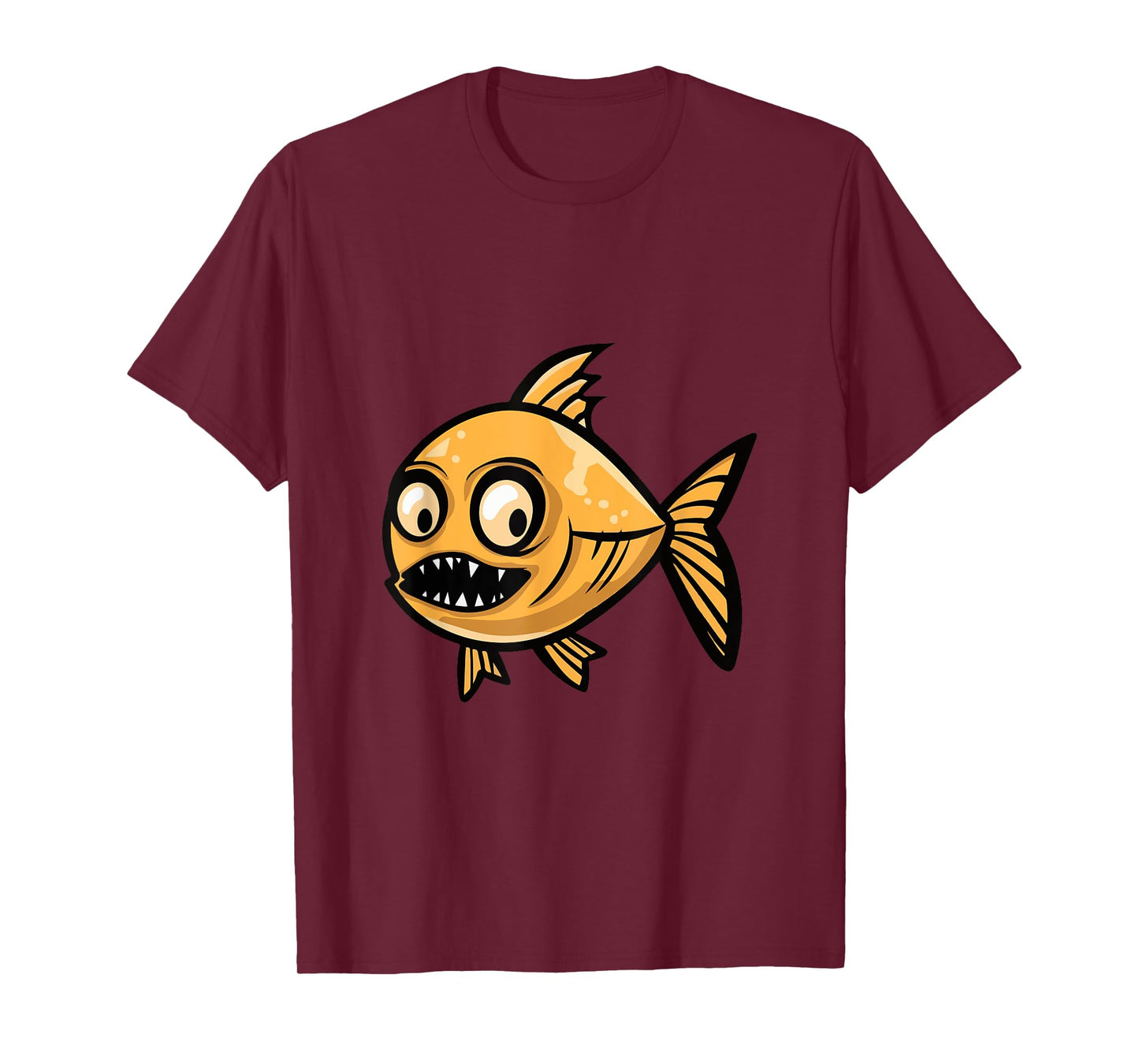 Funny Halloween Goldfish Zombie T-Shirt