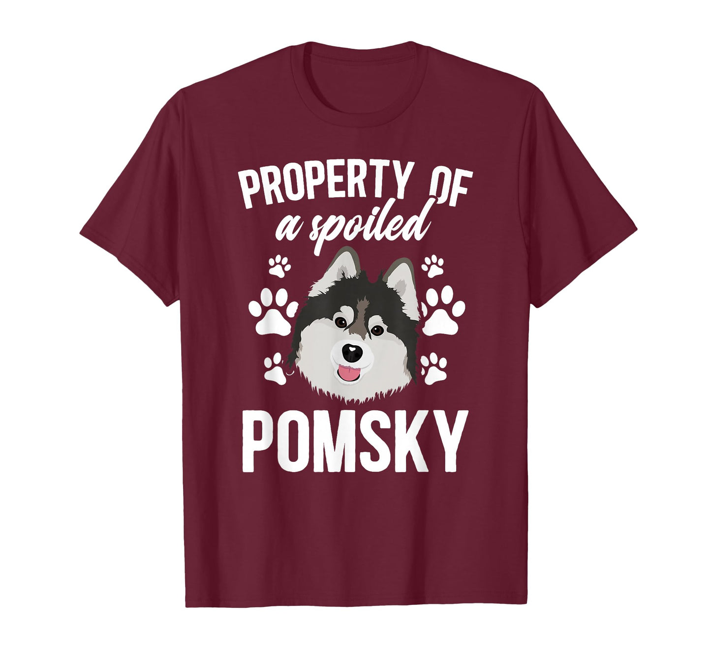 Spoiled Pomsky Owner Pomsky Lover T-Shirt