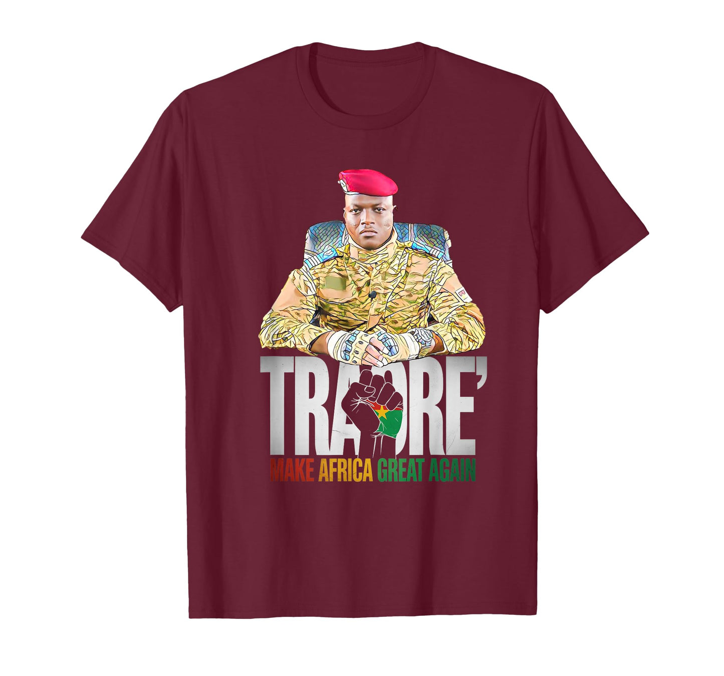 Make Africa Great Again - Ibrahim Traoré / Thomas Sankara T-Shirt