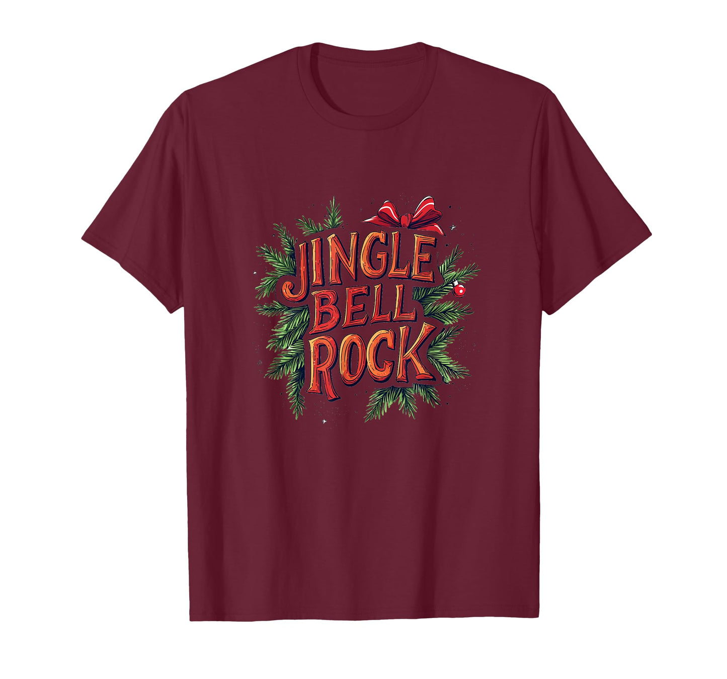 Jingle Bell Rock Graphic for a Christmas Vibe T-Shirt