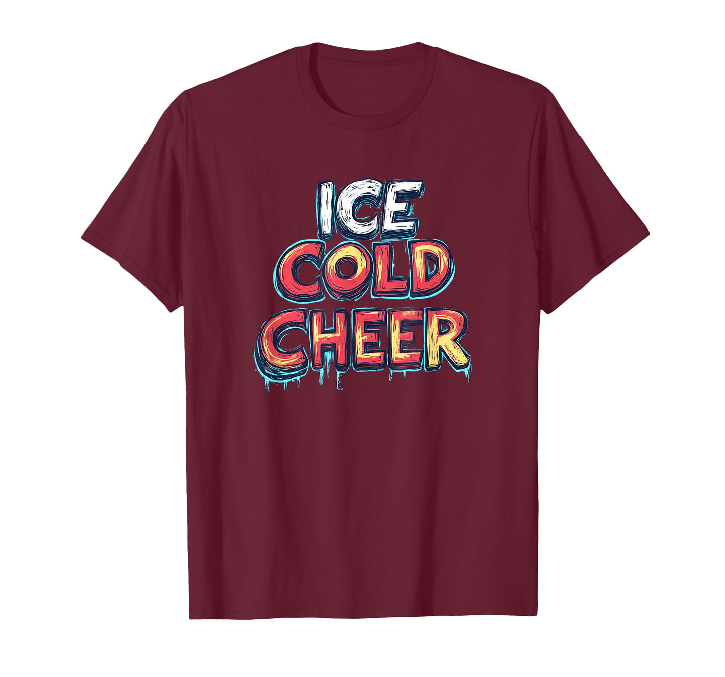 Cool Ice Cold Cheer Emblem Costume for Boys and Girls T-Shirt
