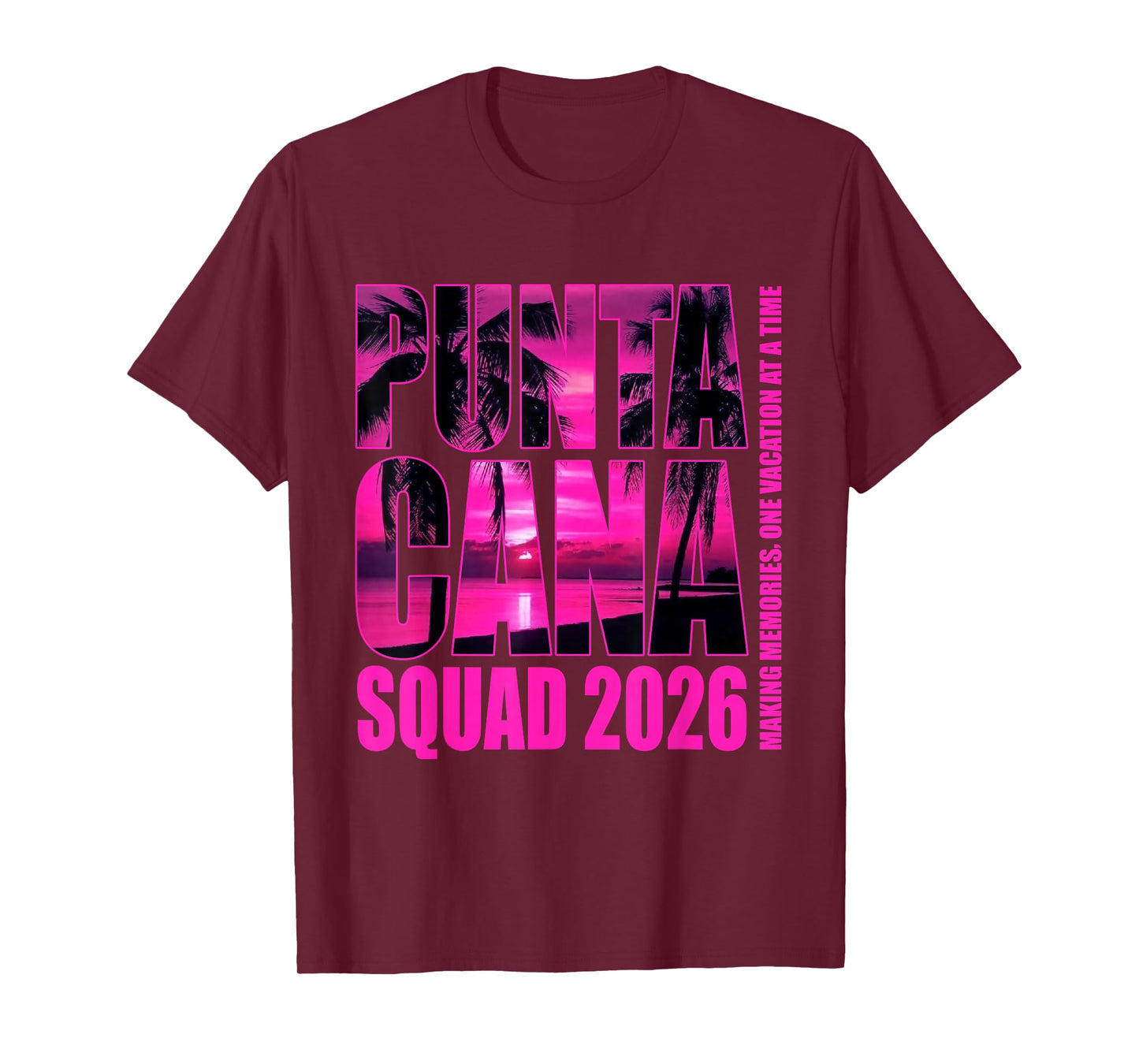 Punta Cana Squad 2026 Beach Vacation Gift T-Shirt