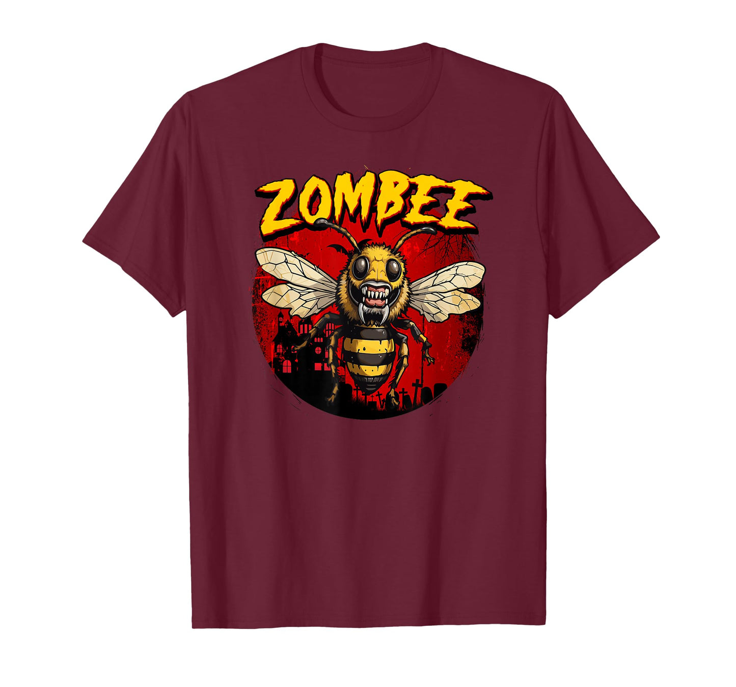 Zombee Zombie Bee Spooky Halloween Bee Costume T-Shirt