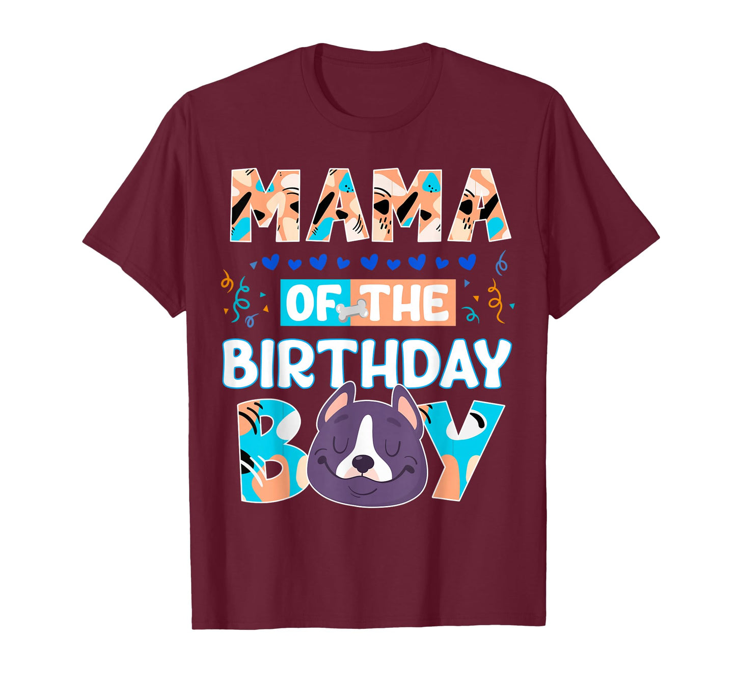 Cute Birthday Boy Pet Celebration Look for Mama T-Shirt
