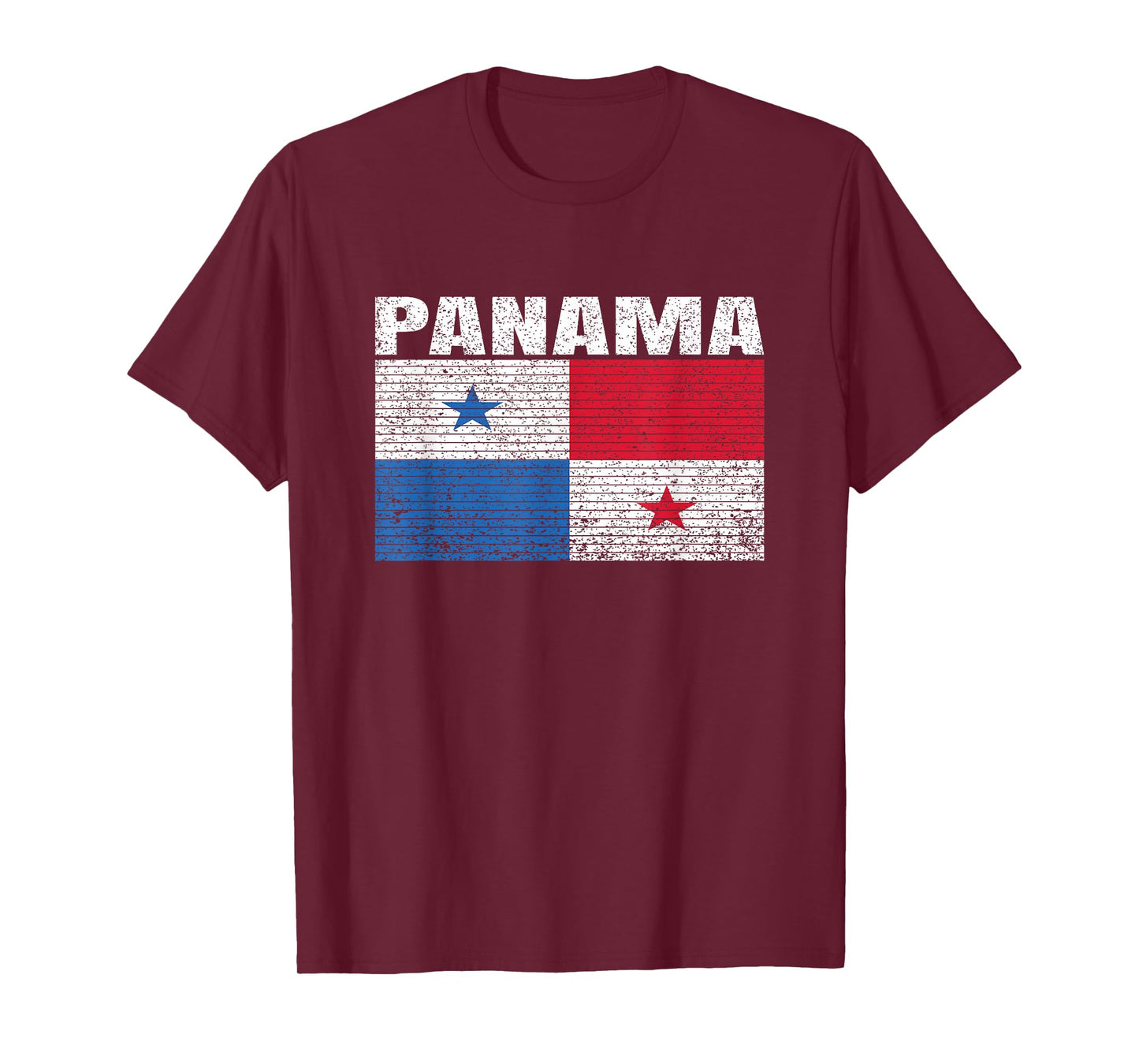 Panama Flag Vintage Panamanian Map Country Gift T-Shirt