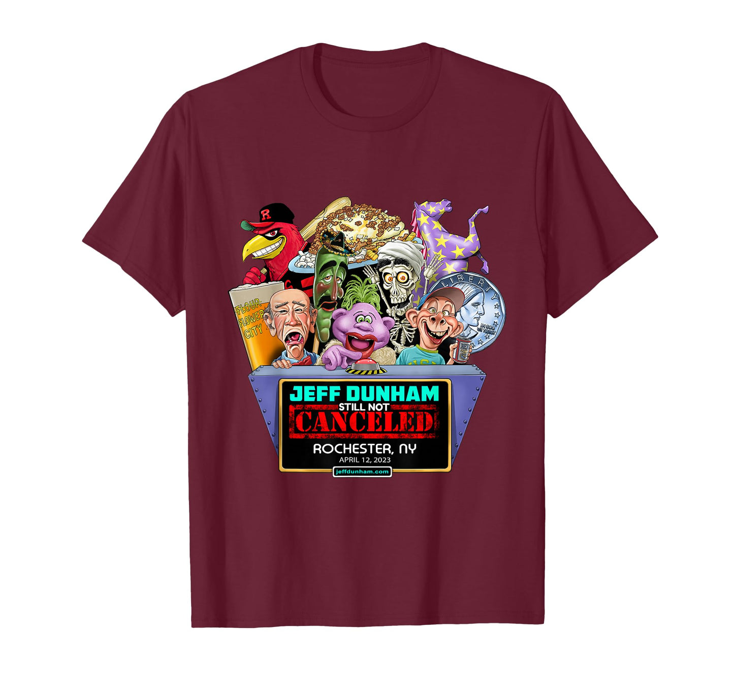 Jeff Dunham Rochester, NY (2023) T-Shirt