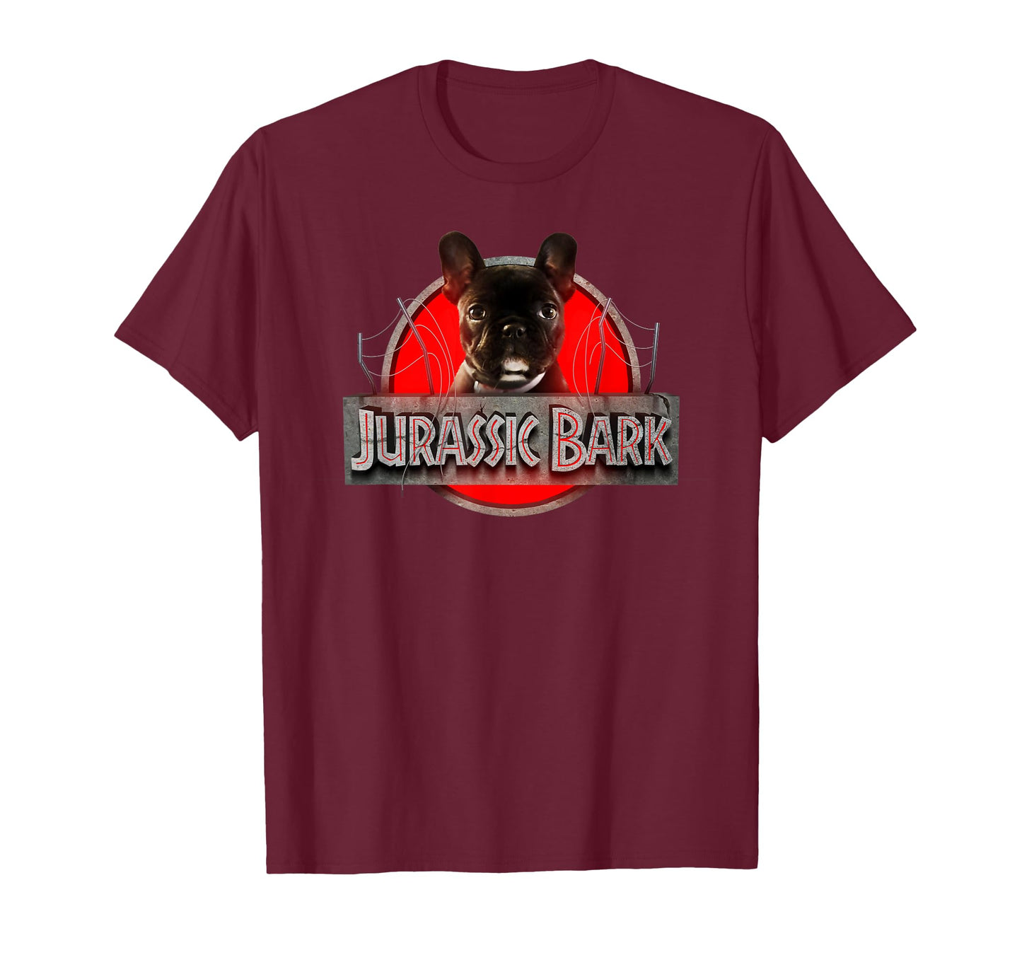 Jurassic Bark - Funny French Bulldog for Frenchie lovers Men Women T-Shirt