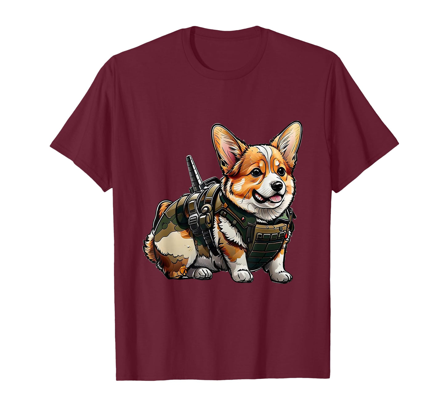 Tactical Corgi Funny For Men Women Kids T-Shirt
