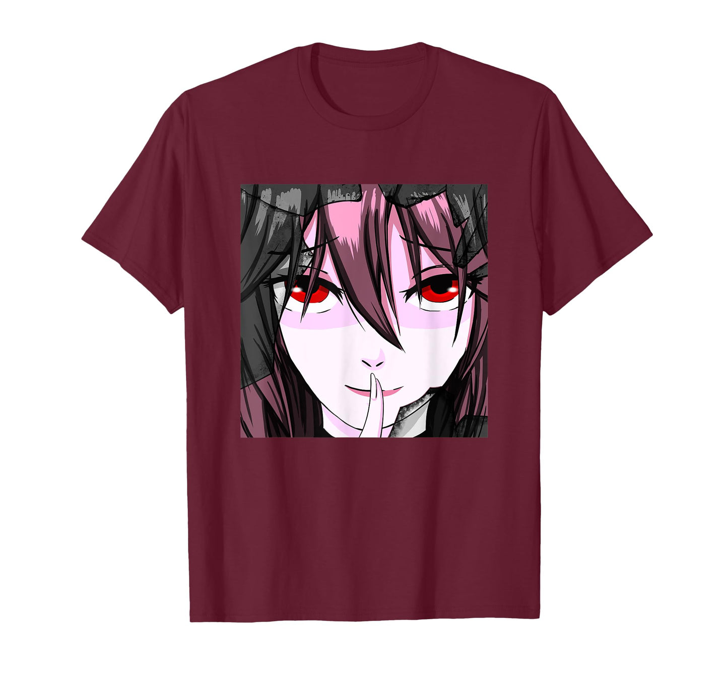 Smile of a Devil Angry Yandere Girlfriend Anime & Manga Meme T-Shirt