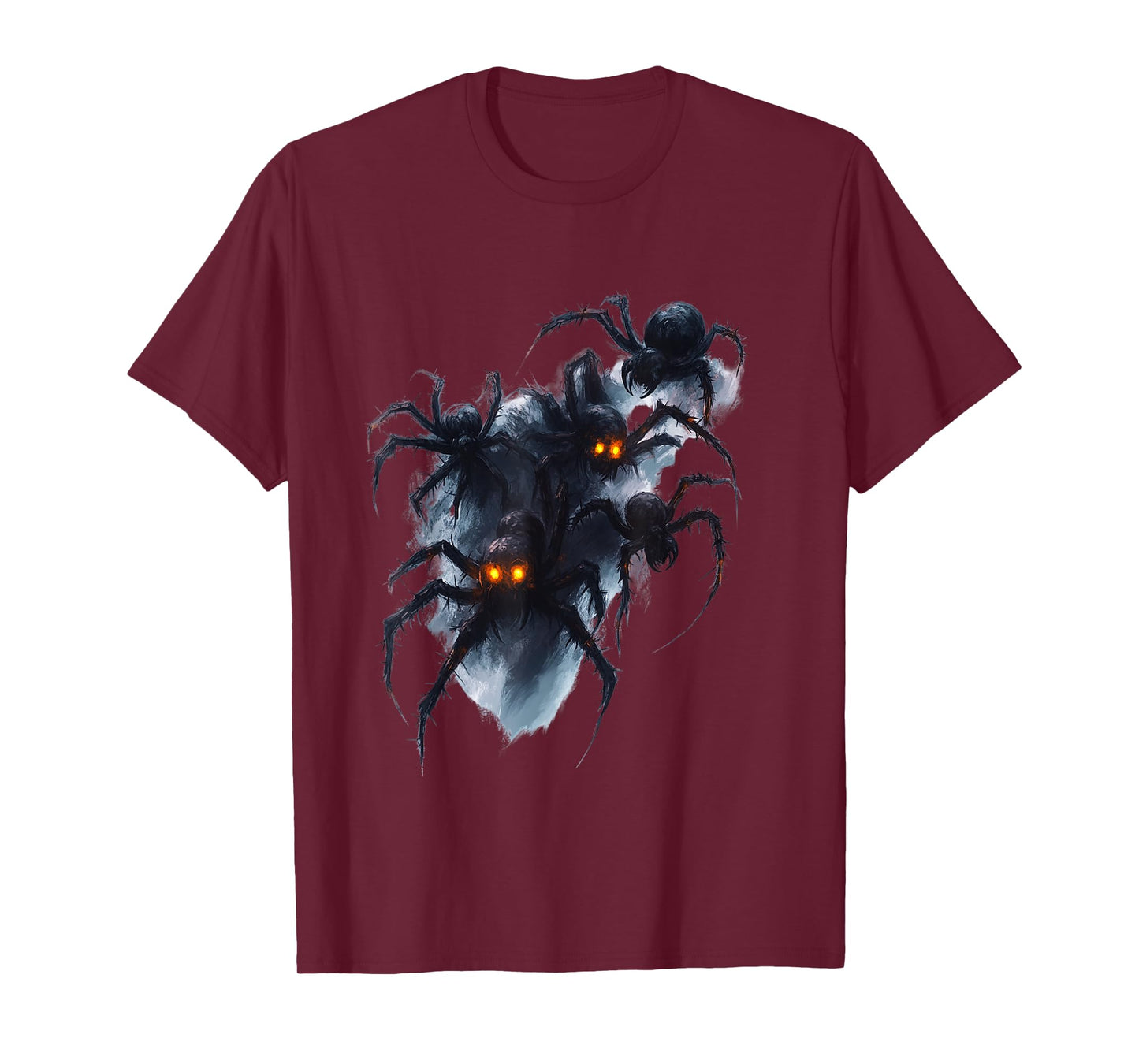 Creepy Spider Halloween Horror Apparel T-Shirt