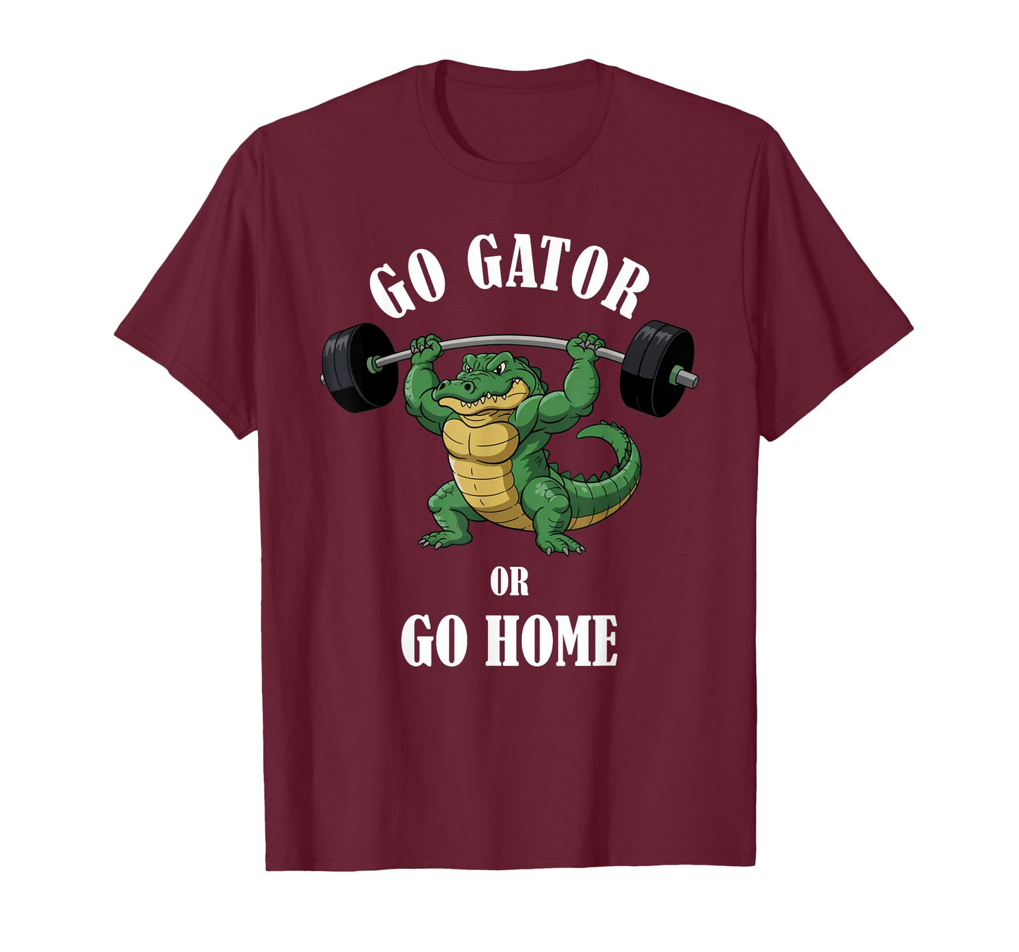 Alligator Weightlifting Shirt Alligator Pun Workout Gym T-Shirt