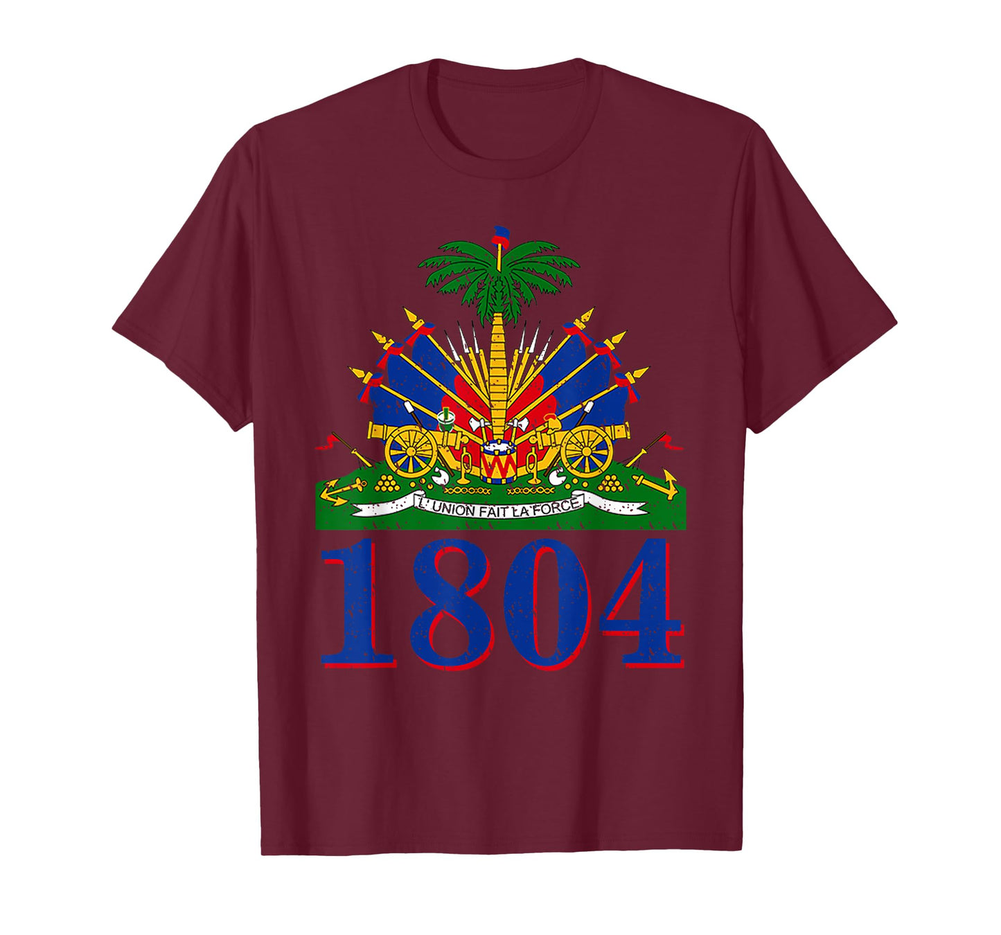 1804 Shirt | Cute Haiti Year Of Independence T-Shirt Gift