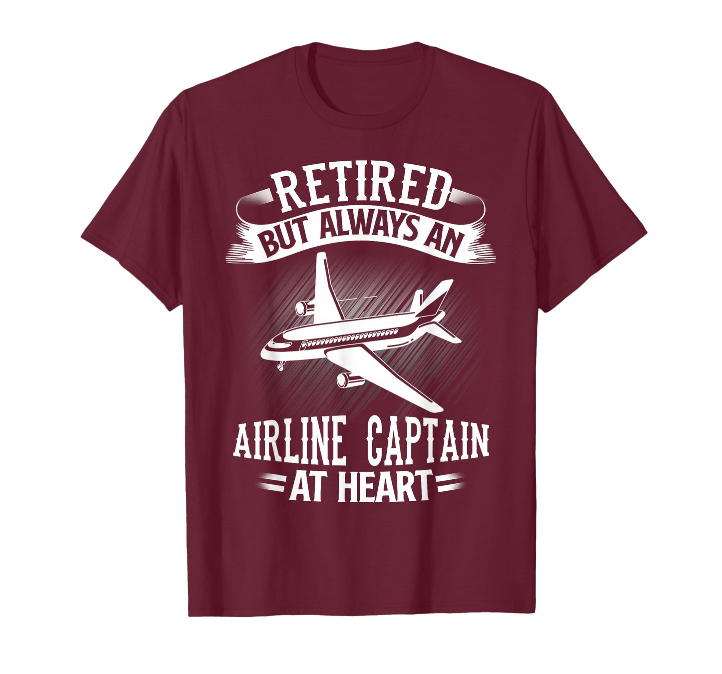 Retired Airline Captain Shirt Pilot Retirement Gift T-Shirt