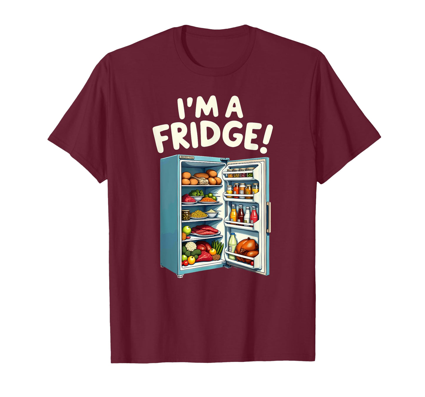 Humor I'm A Fridge Halloween Costume T-Shirt