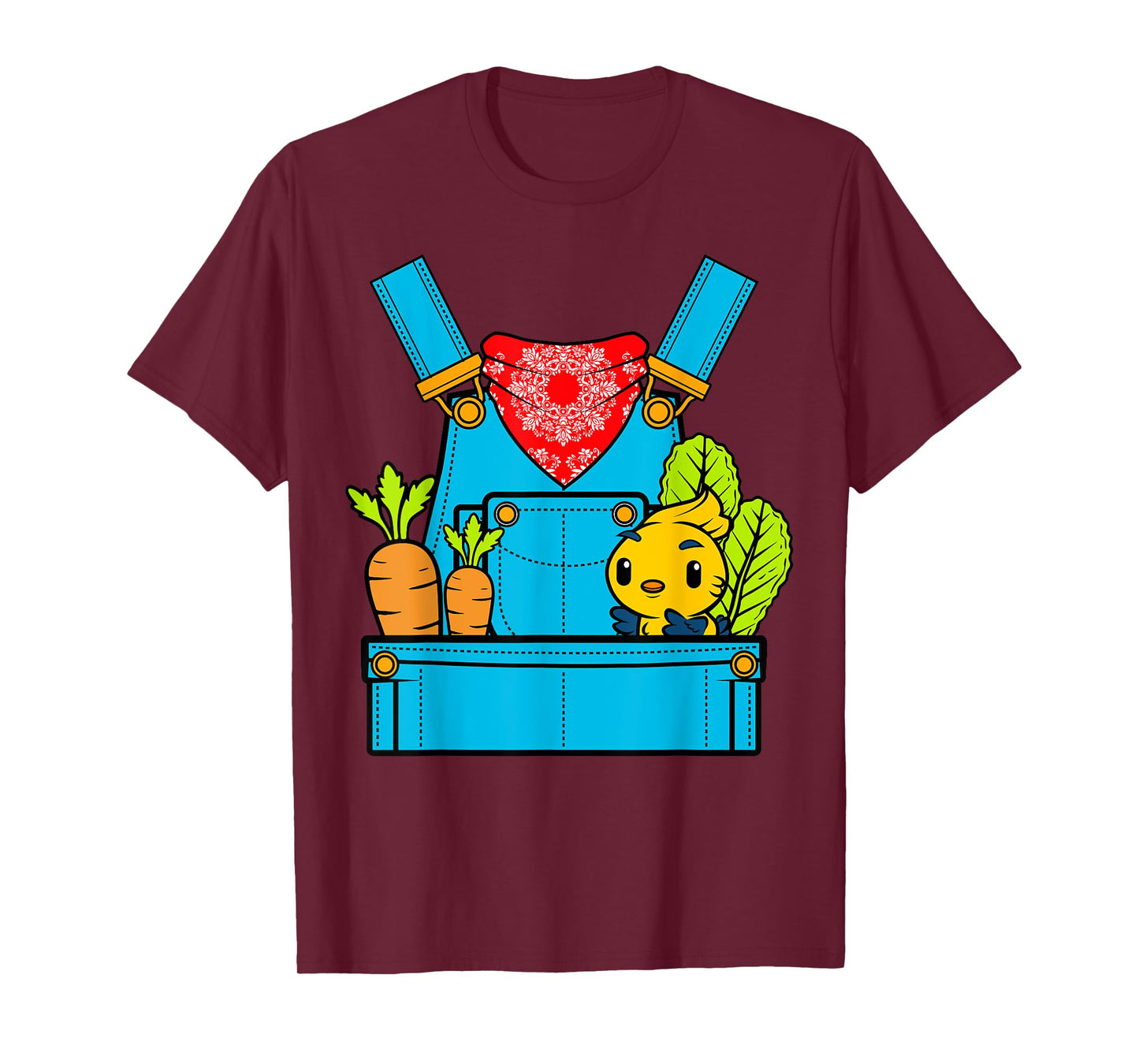 Halloween Farmer Costume Farm Farming Life Lazy Career Day T-Shirt