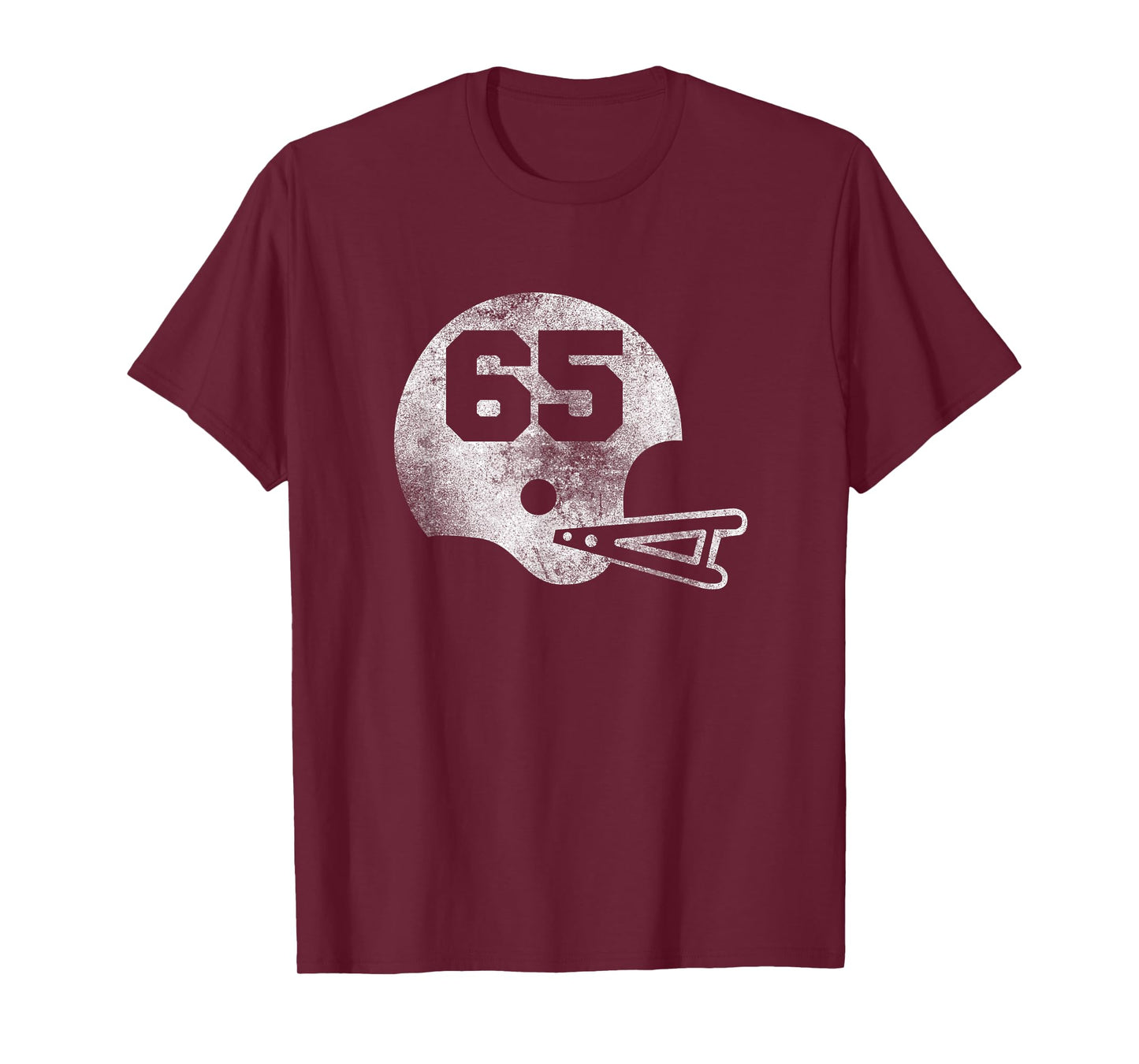 Vintage Football Jersey Number 65 T-Shirt Player Number T-Shirt