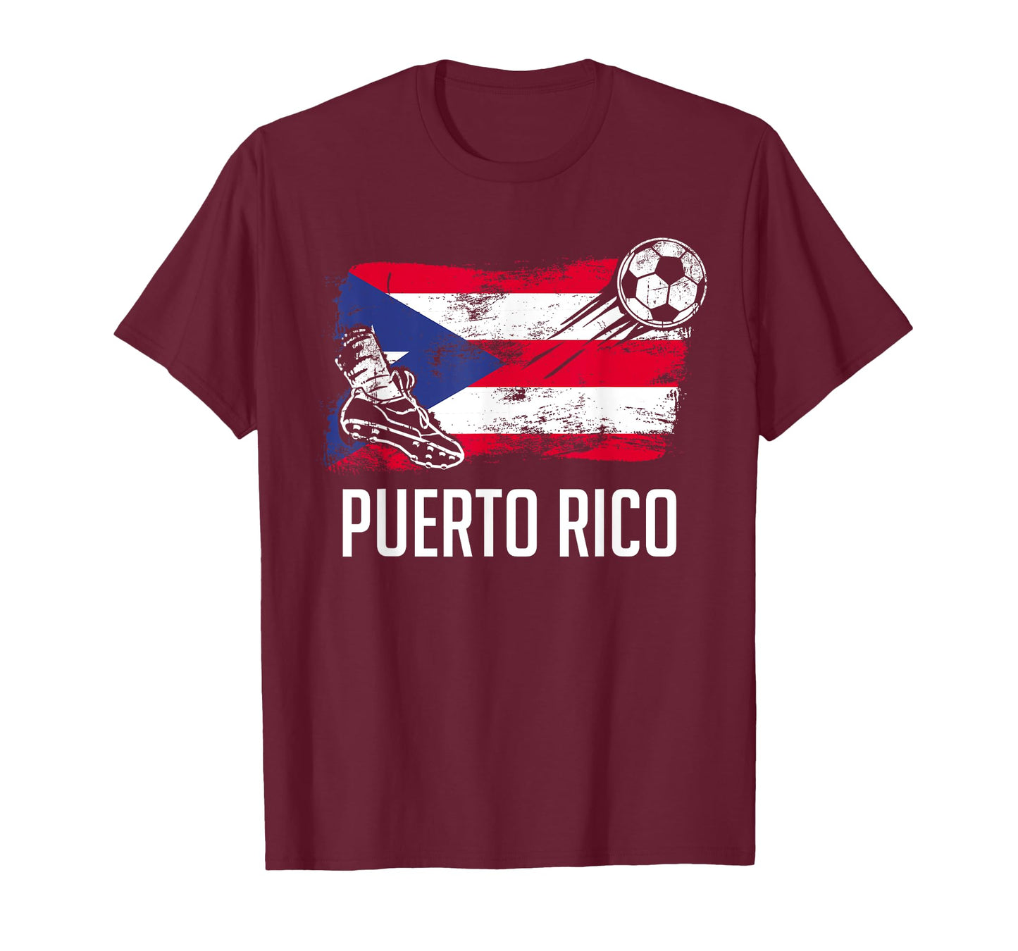 Puerto Rico Flag Jersey Puerto Rico Soccer Team Puerto Rico T-Shirt