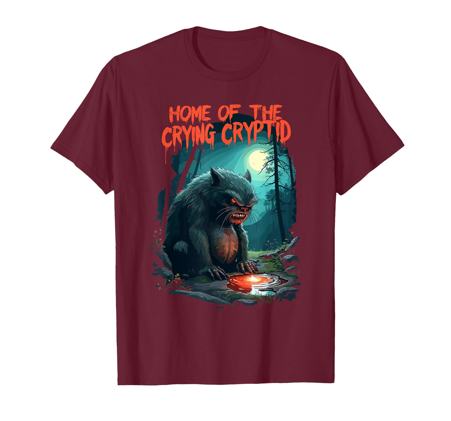 Squonk Home of The Crying Cryptid T-Shirt