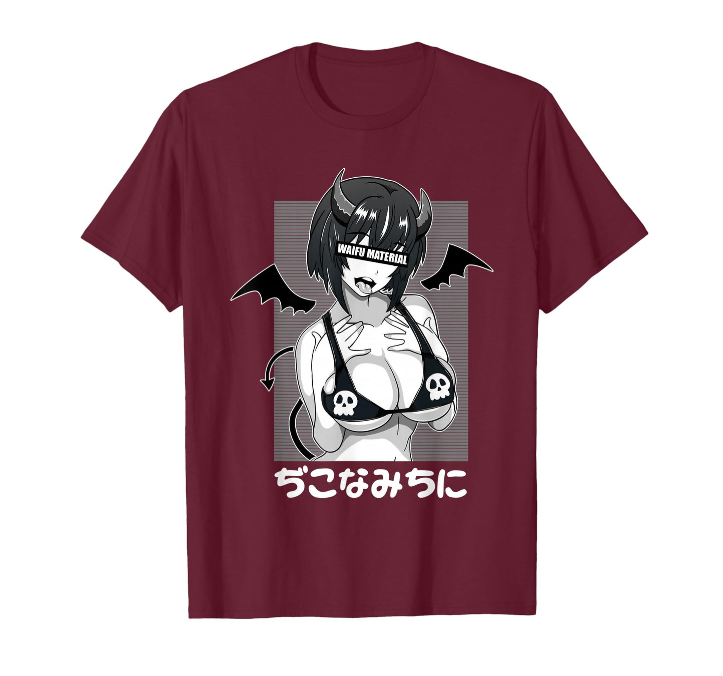 Anime Waifu Hentai Anime Lover Anime Girl Japanese Aesthetic T-Shirt Small